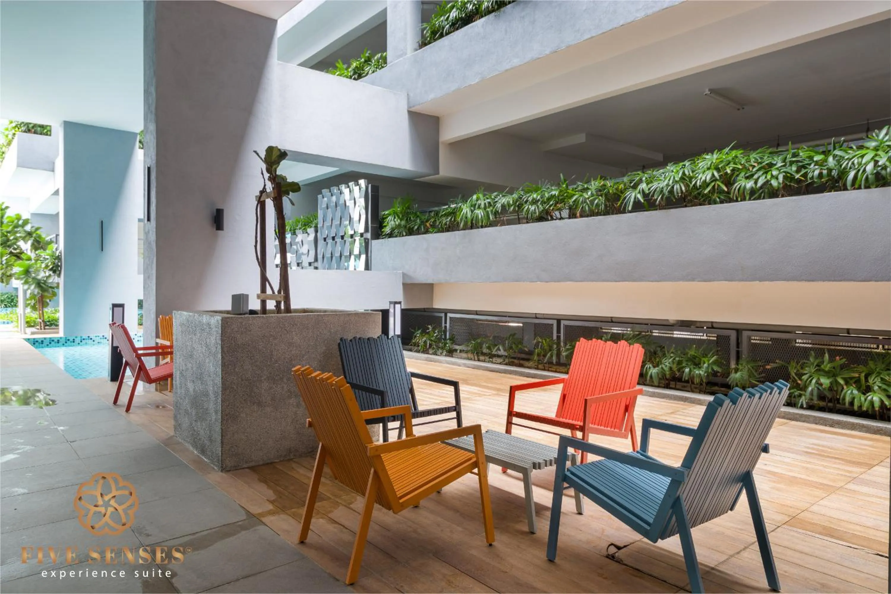 Seating area in Neu Suites Residence Kuala Lumpur, Roam