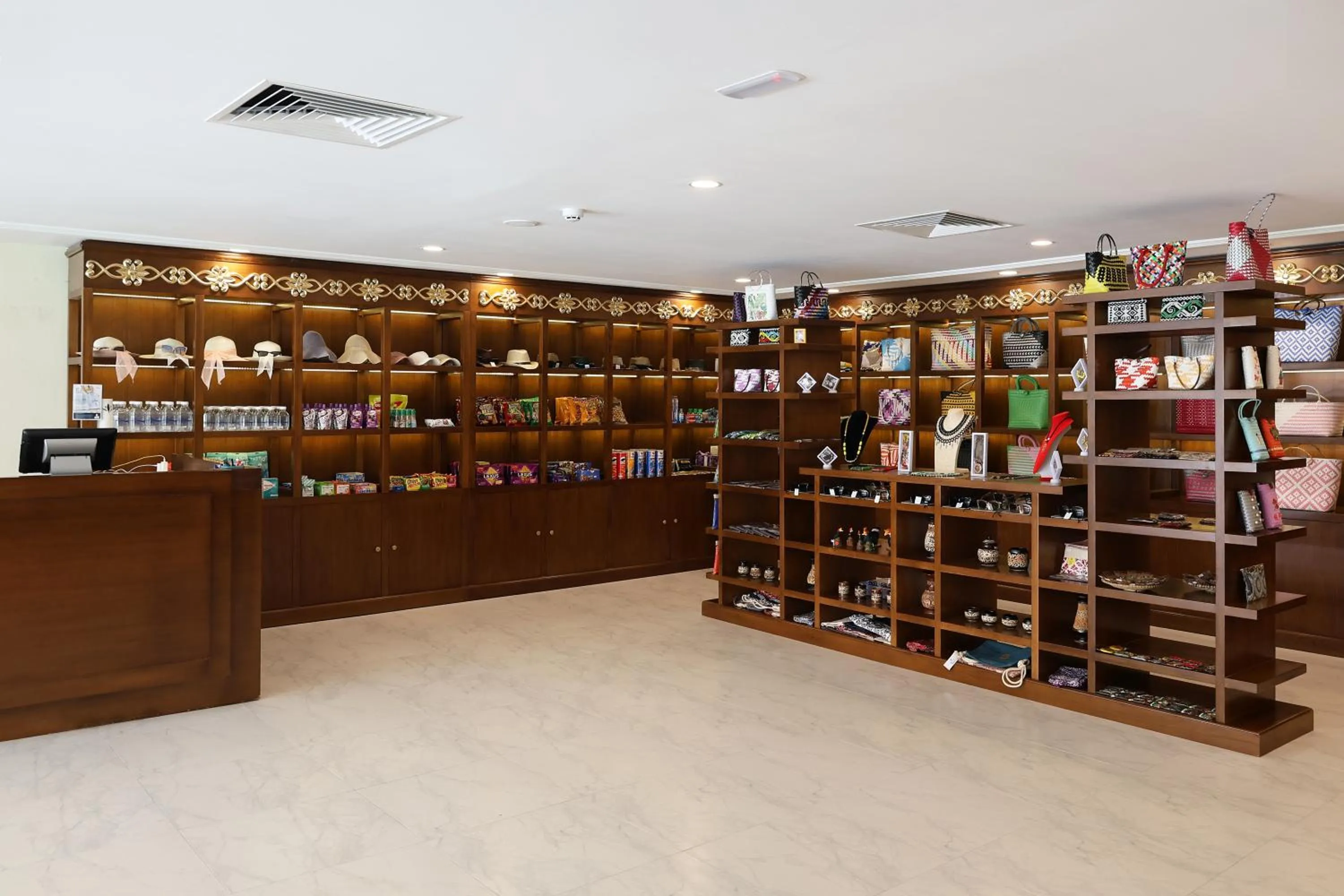 On-site shops in Damai Lagoon Resort