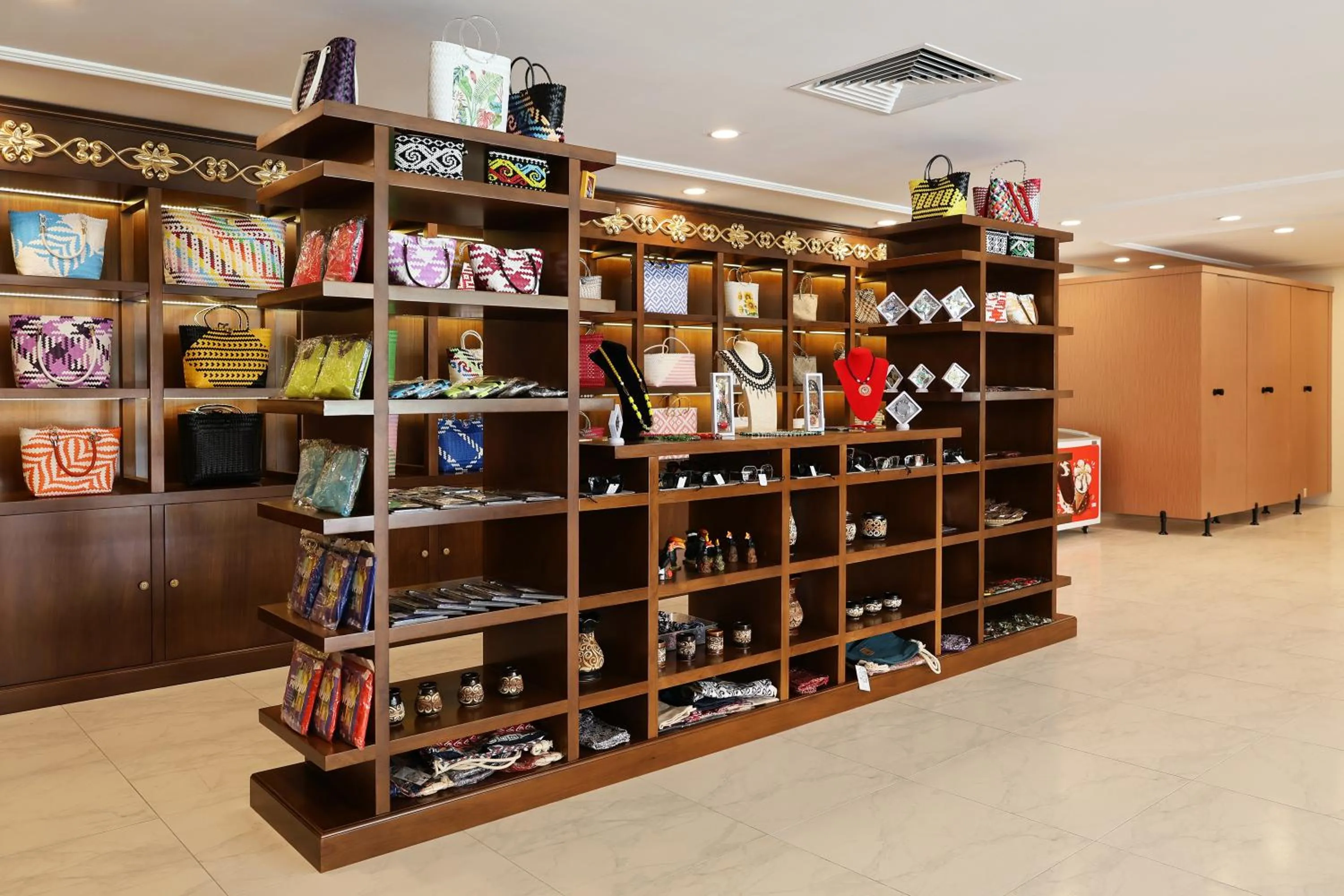 On-site shops in Damai Lagoon Resort