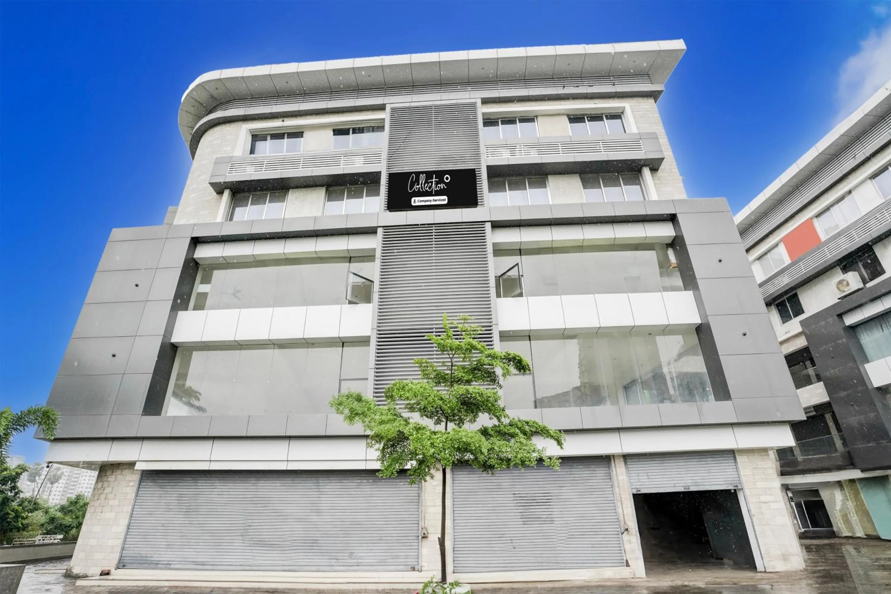 Facade/entrance in Collection O Adajan Formerly Hotel Sky Palace