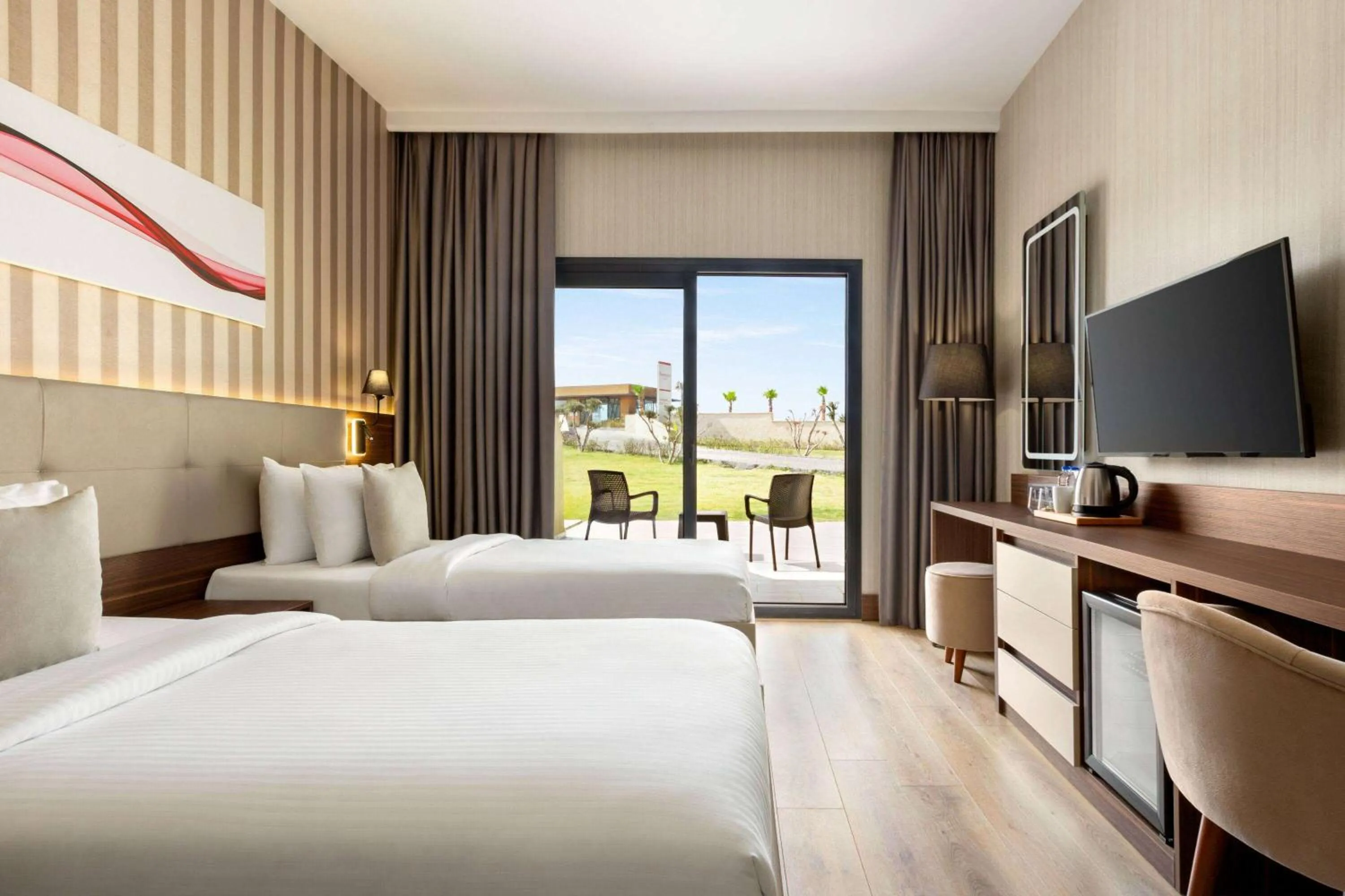 Photo of the whole room in Ramada by Wyndham Cesme