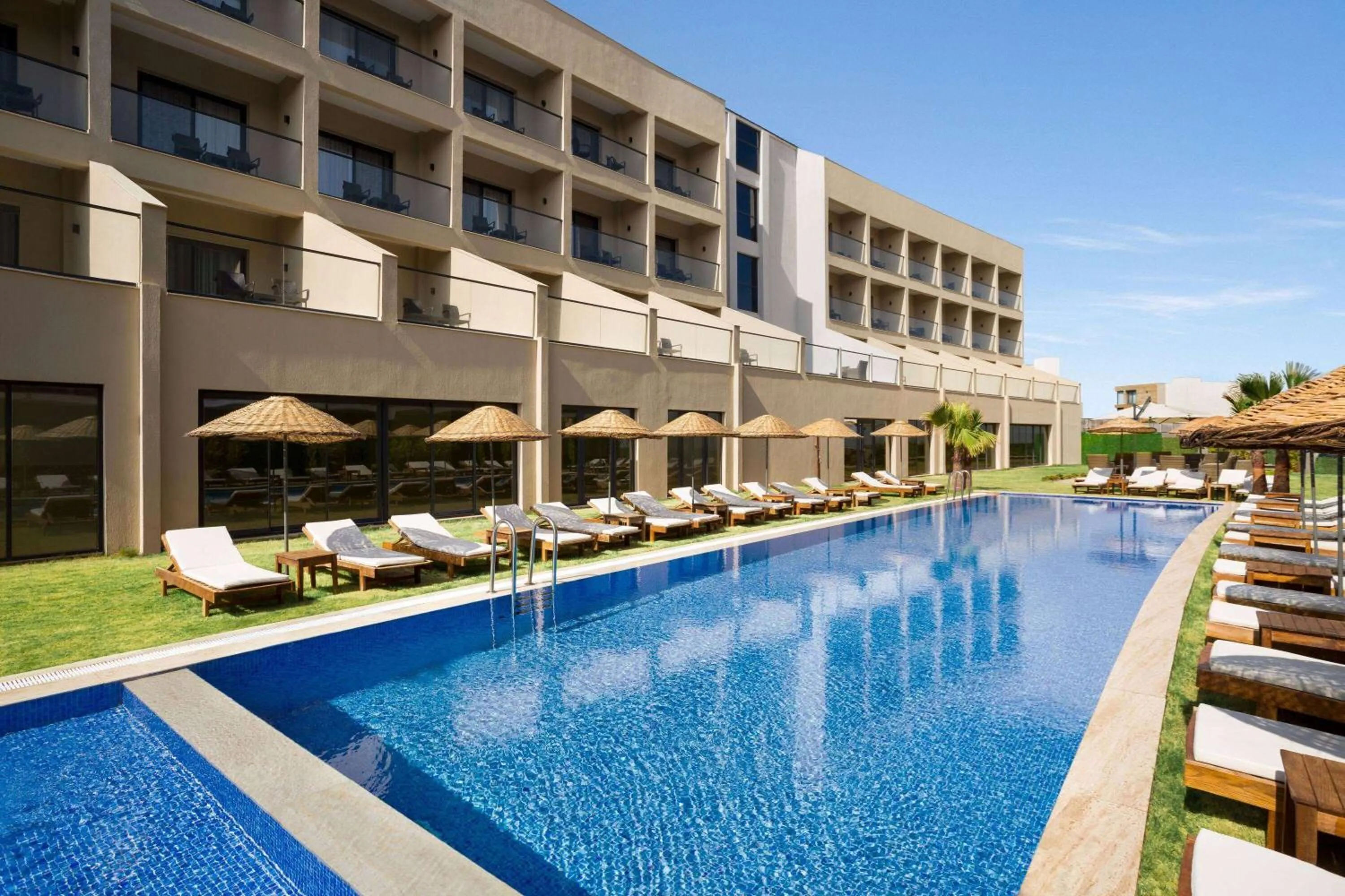 Swimming pool in Ramada by Wyndham Cesme