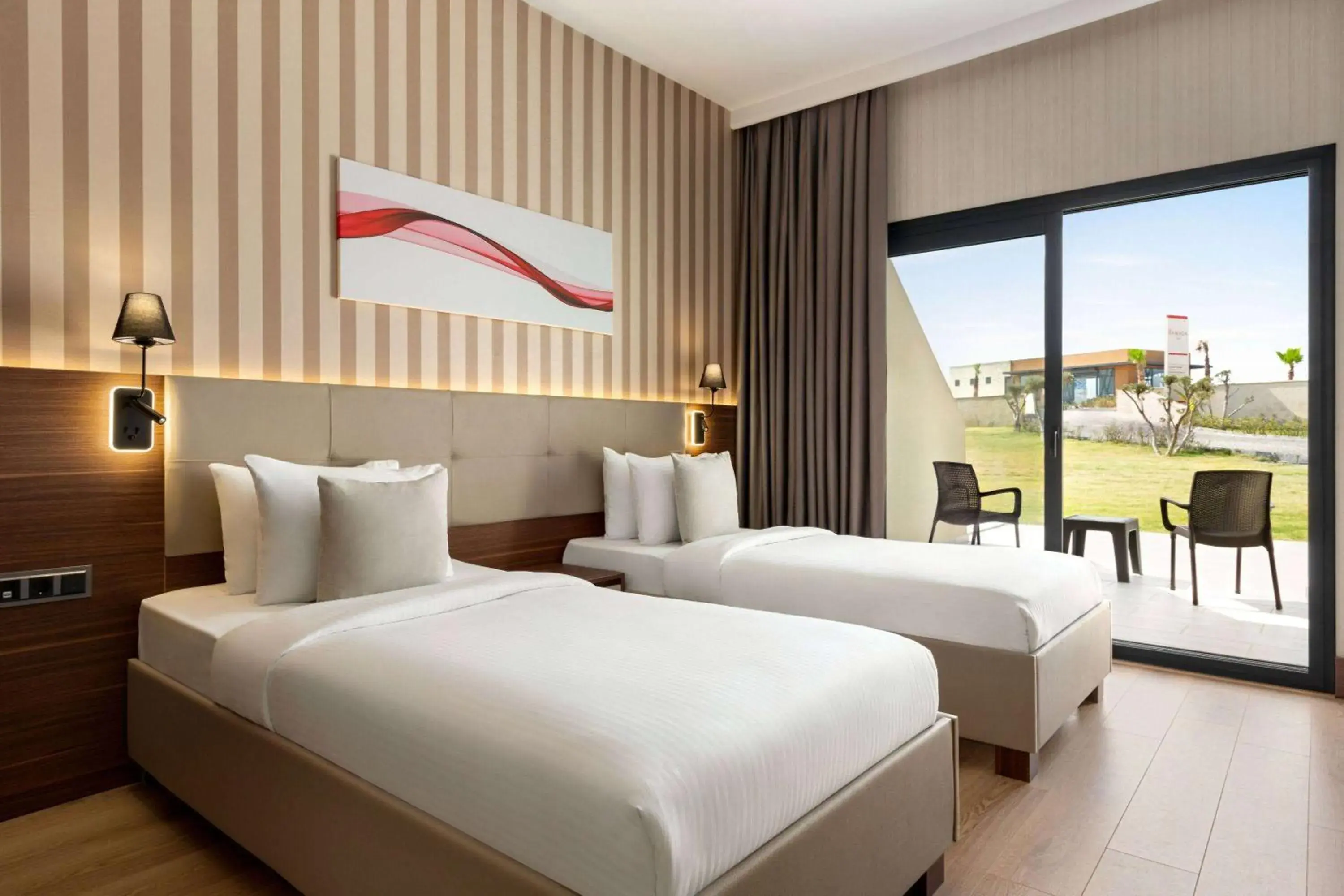 Accessible Single Room with Garden View - Non-Smoking in Ramada by Wyndham Cesme Accessible Single Room with Garden View - Non-Smoking in Ramada by Wyndham Cesme