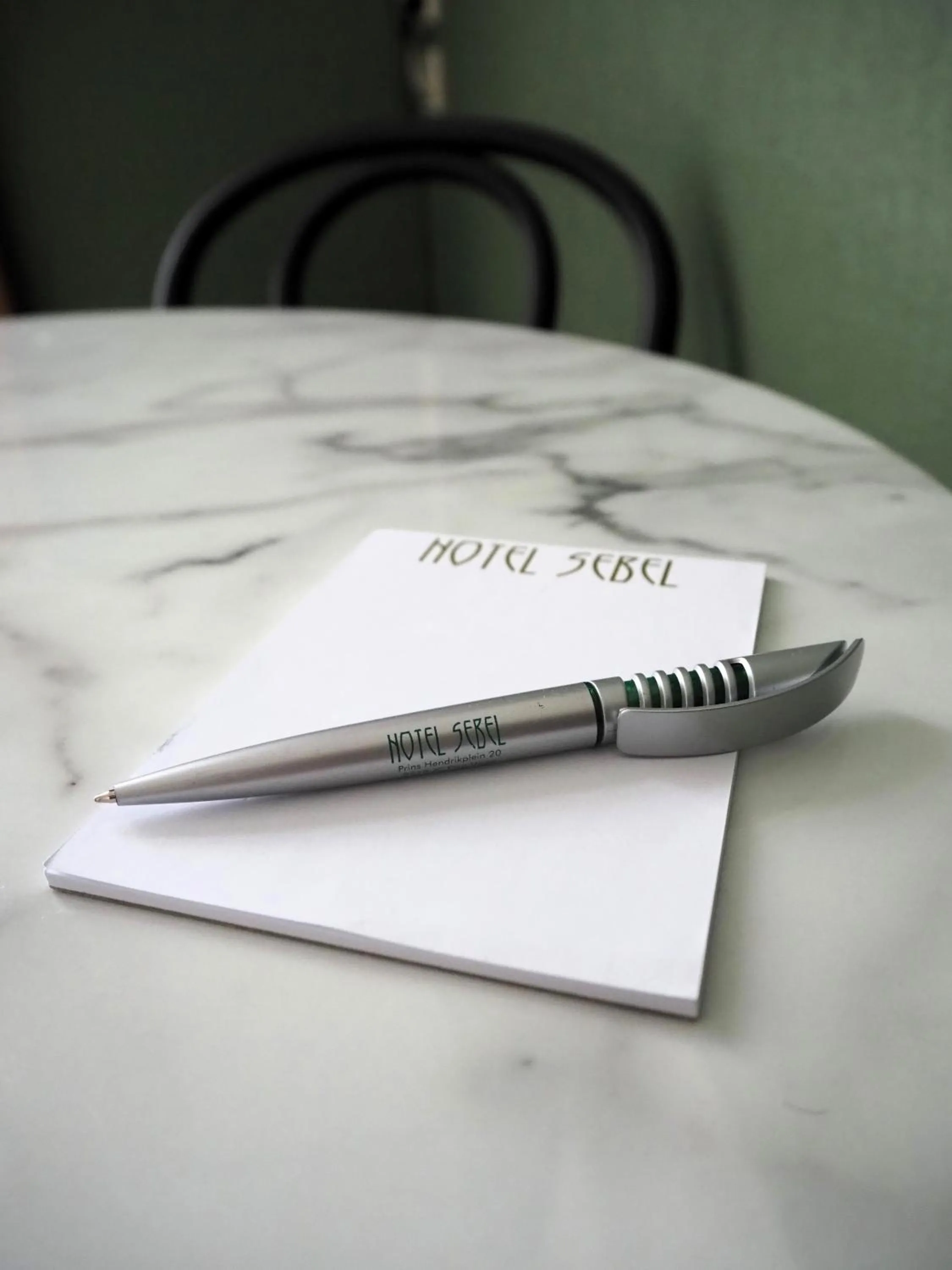 Seating area in Hotel Sebel