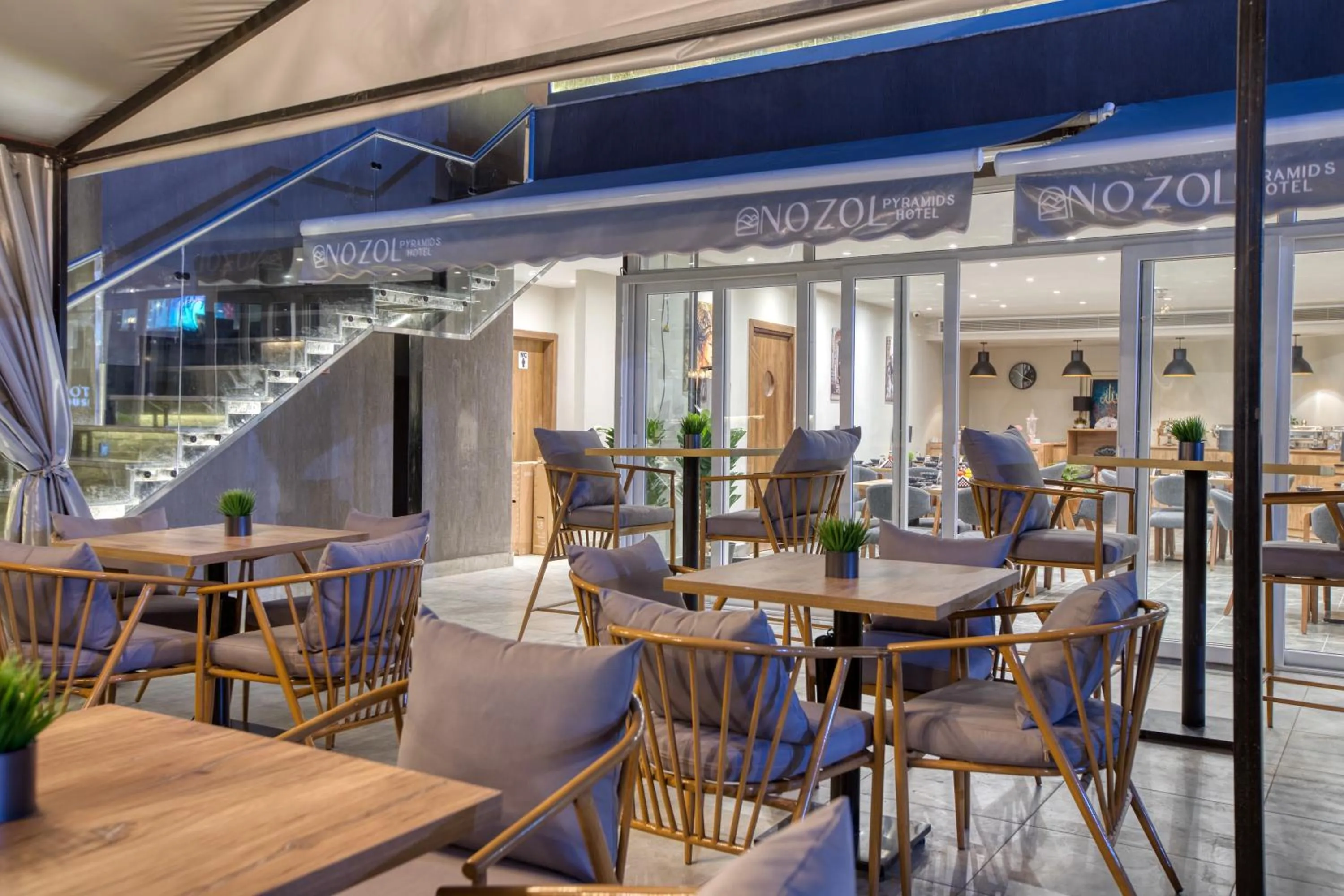 Restaurant/places to eat in Nozol Pyramids Hotel and Spa