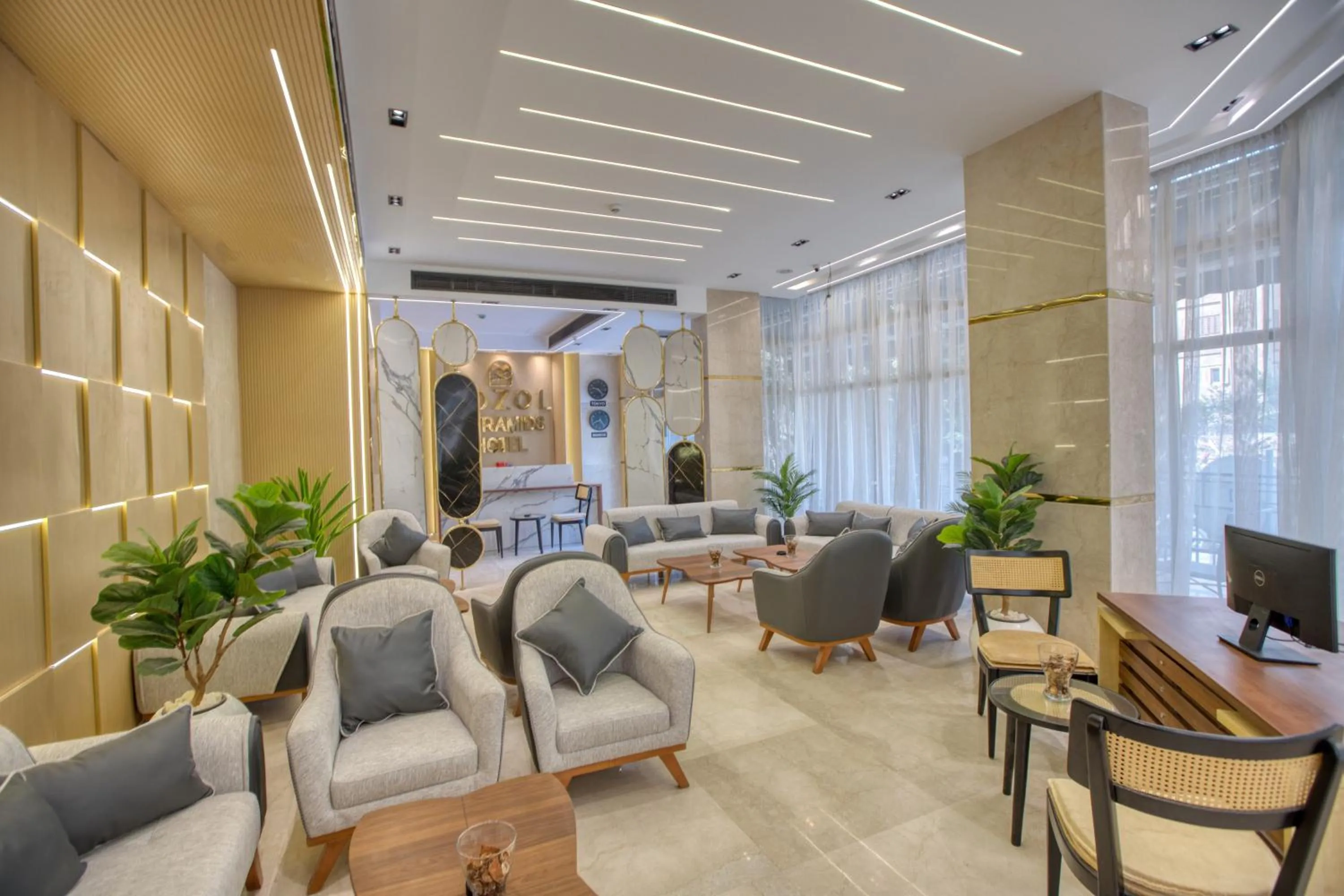 Lobby or reception in Nozol Pyramids Hotel and Spa