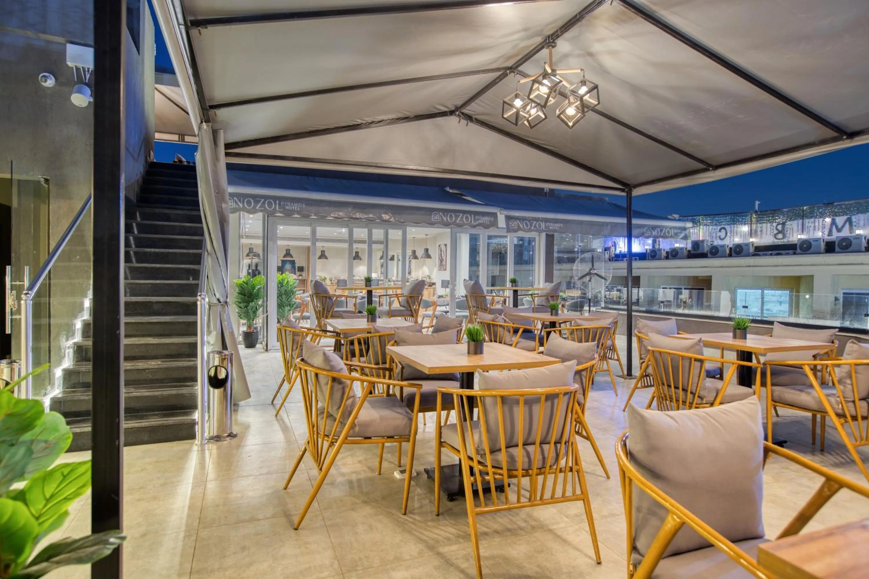 Restaurant/places to eat in Nozol Pyramids Hotel and Spa