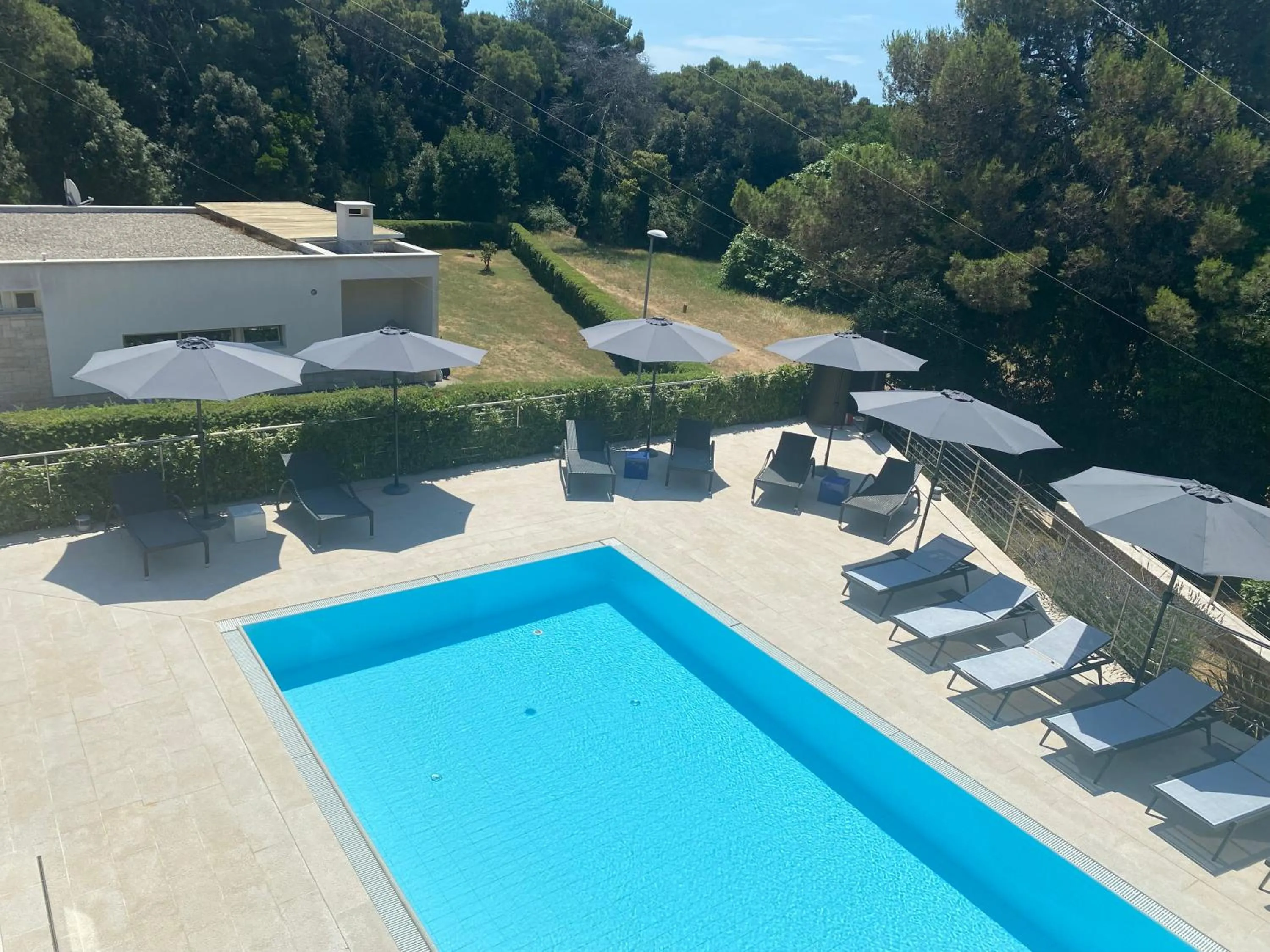 Swimming pool in Villa Valsavia, apartment Valsavia with pool and SPA