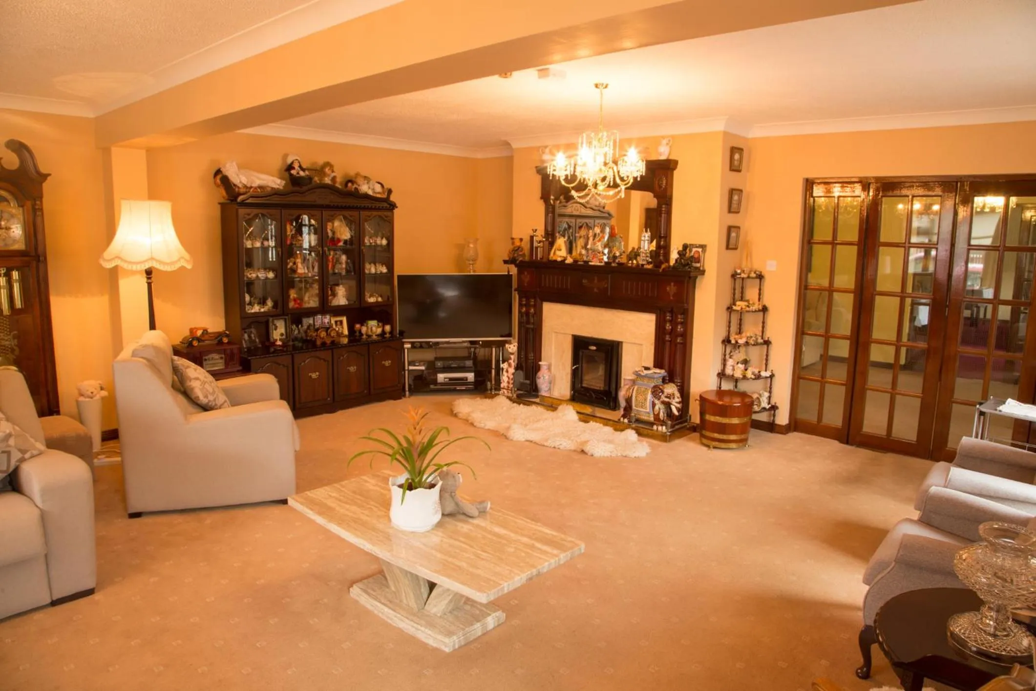 Living room in Station House Bed & Breakfast