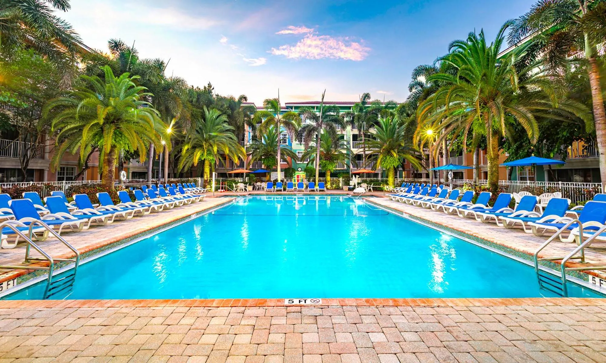 Swimming pool in Mizner Place at Weston Town Center, Fort Lauderdale