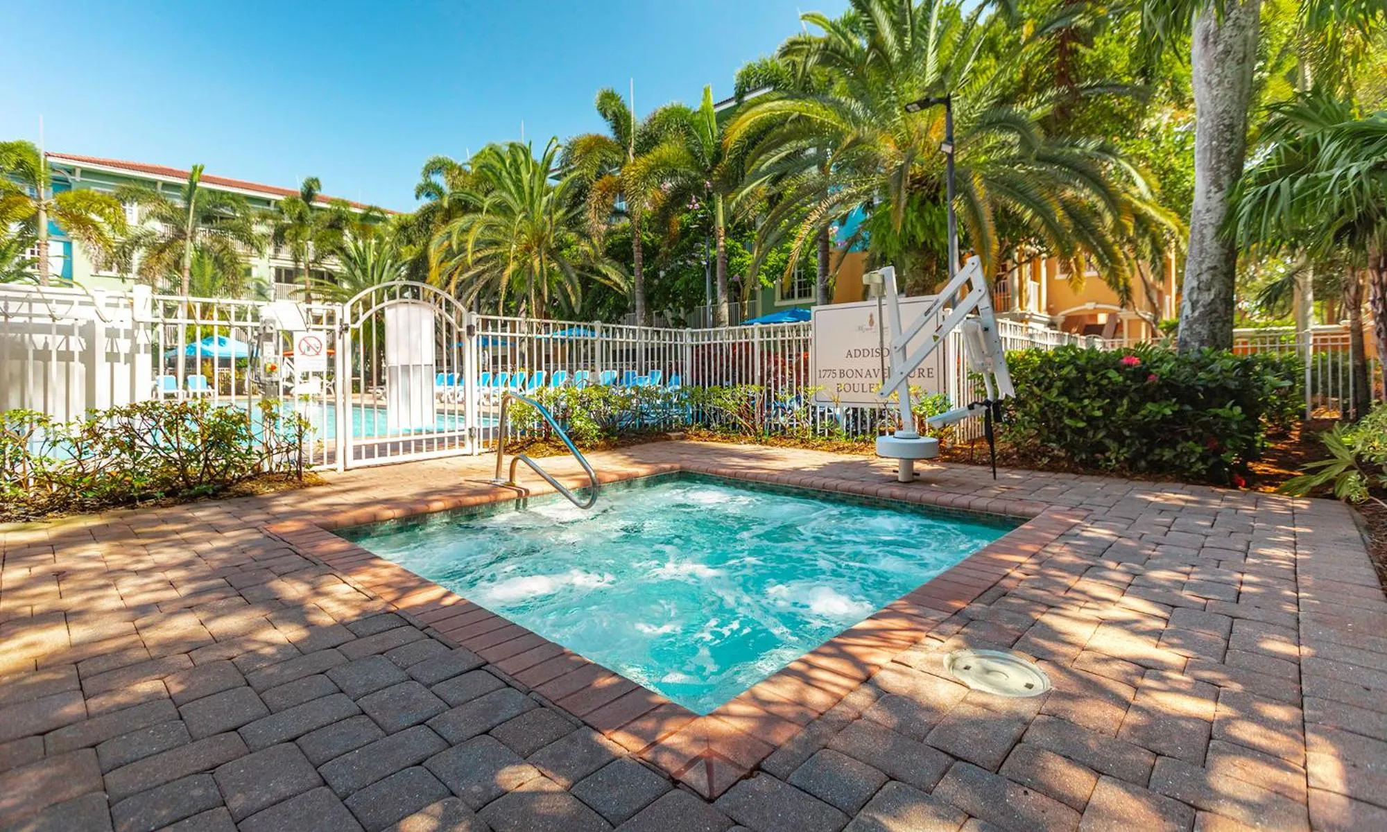 Hot Tub in Mizner Place at Weston Town Center, Fort Lauderdale