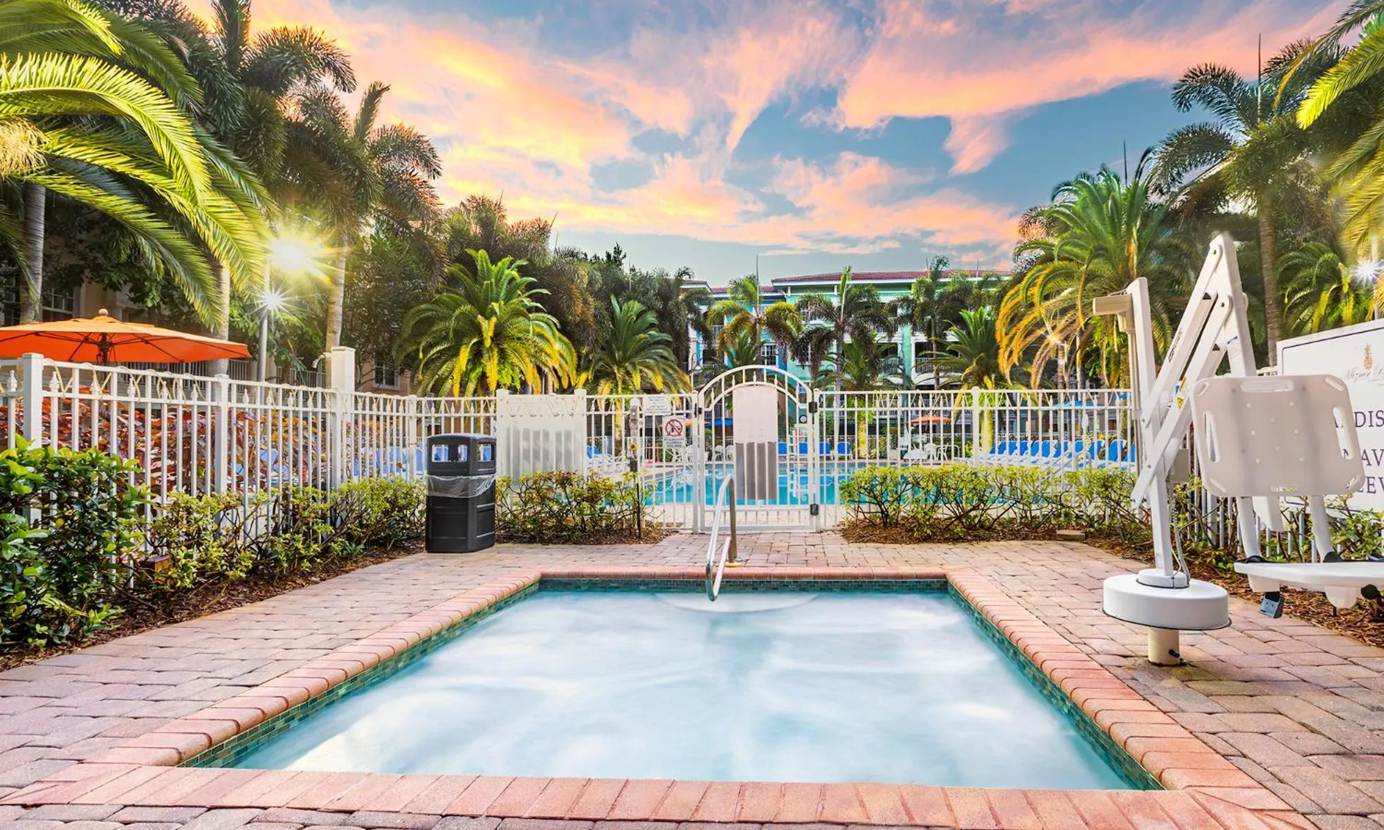 Hot Tub in Mizner Place at Weston Town Center, Fort Lauderdale