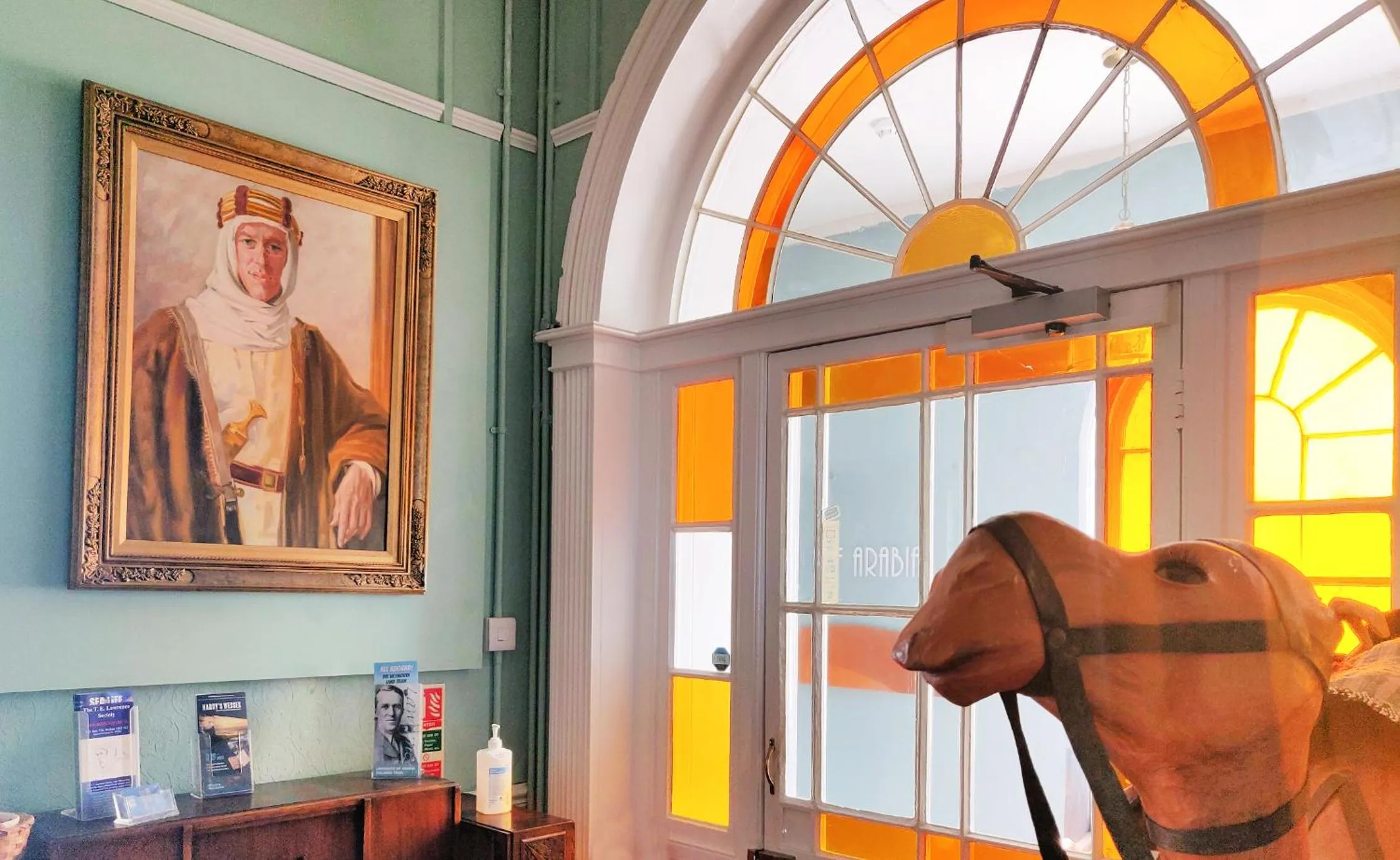 Lobby or reception in The Lawrence of Arabia Hotel