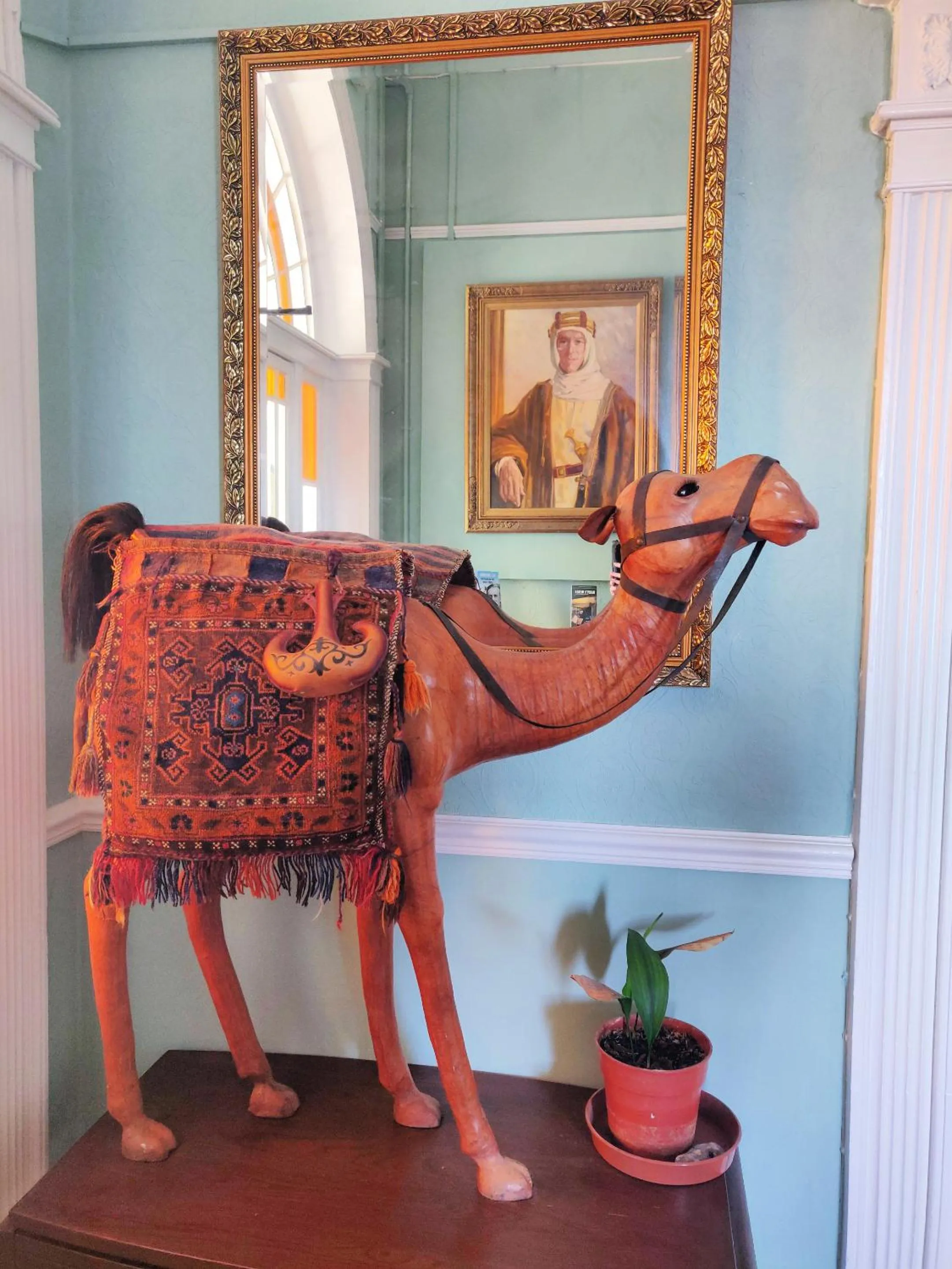 Lobby or reception in The Lawrence of Arabia Hotel