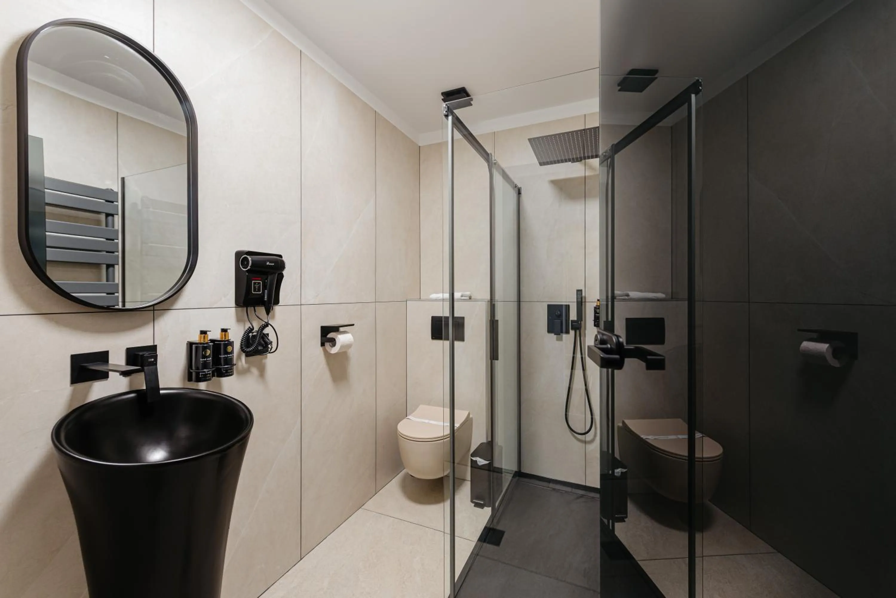 Shower in Terra Resort