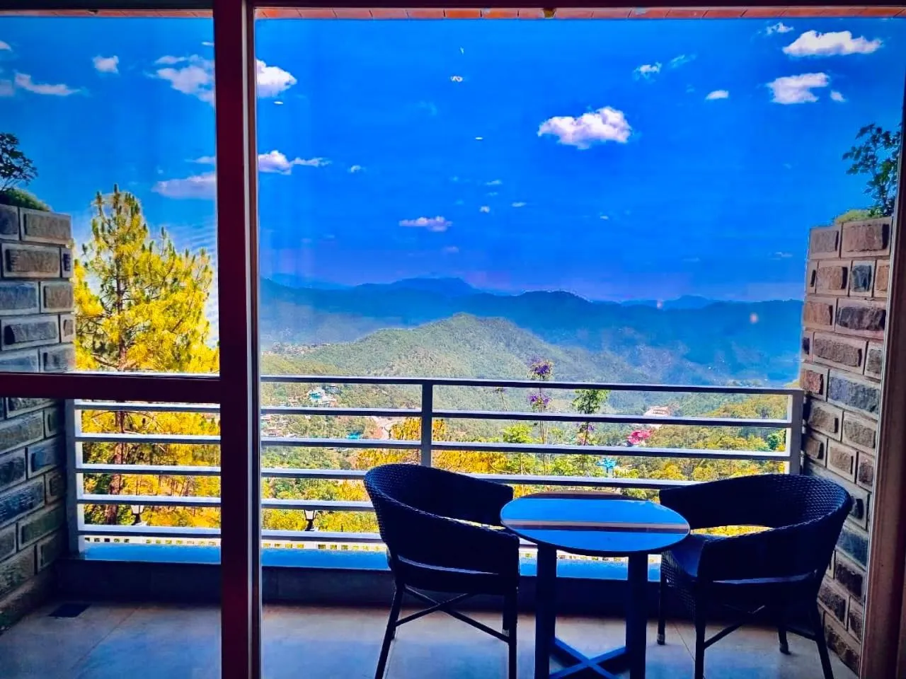 View (from property/room) in Hotel Wood Stock Luxury - A Boutique Property - Penthouse - Open Air Restaurant & Terrace