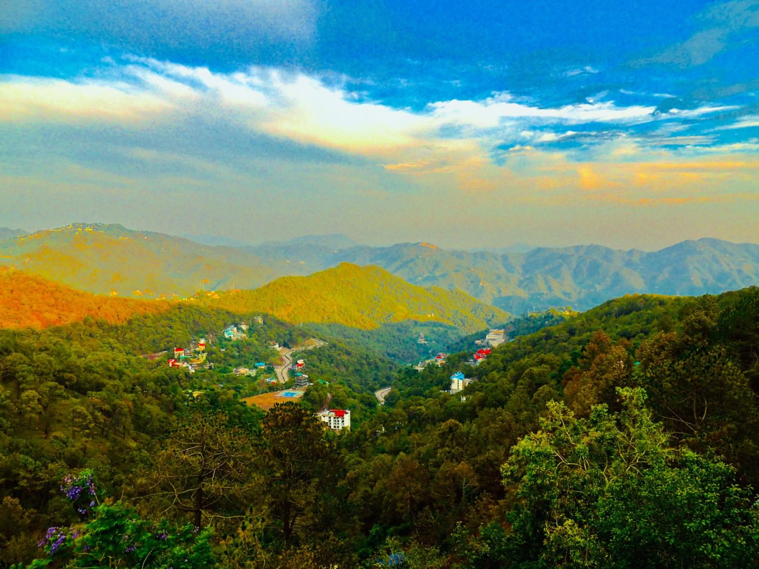 View (from property/room) in Hotel Wood Stock Luxury - A Boutique Property - Penthouse - Open Air Restaurant & Terrace