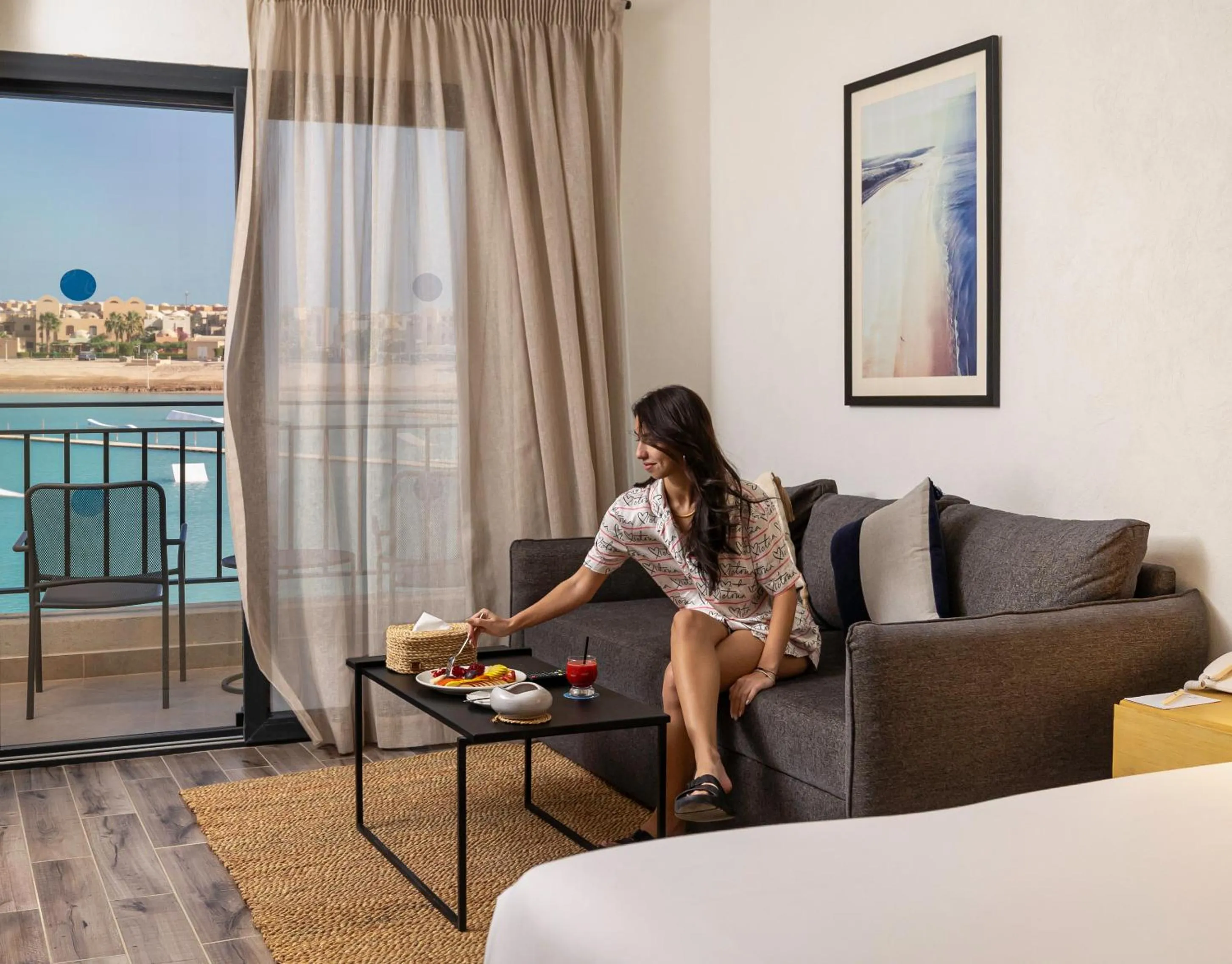 People in Creek Hotel and Residences El Gouna