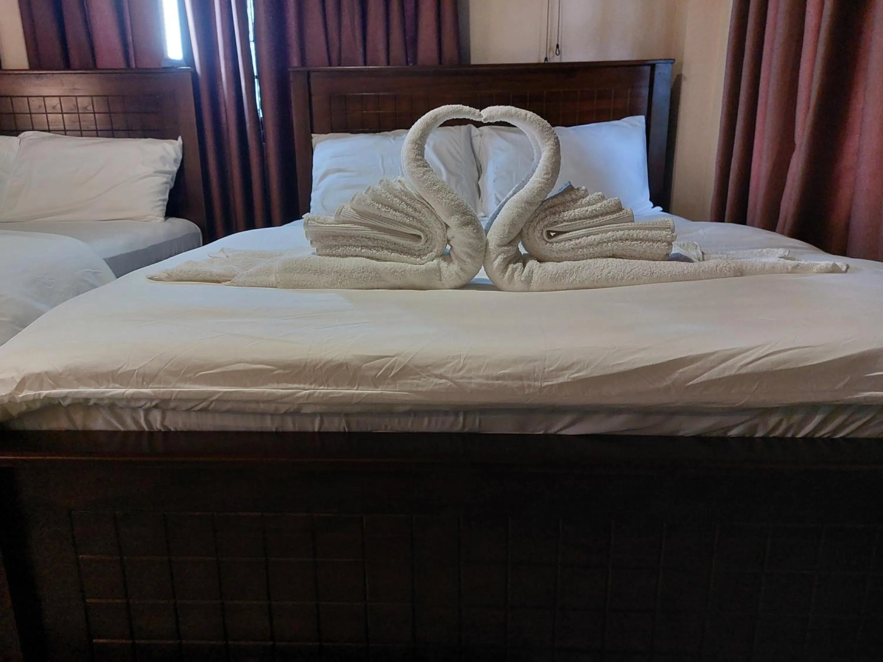 Bed in Edwin's Airport Garden