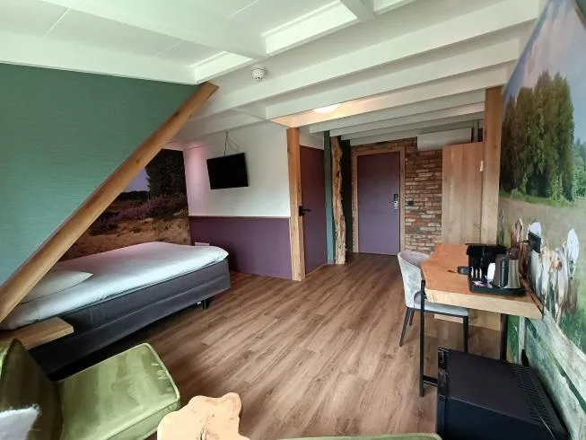 Bed in Boutique Hotel, Restaurant & Wellness Westerburcht