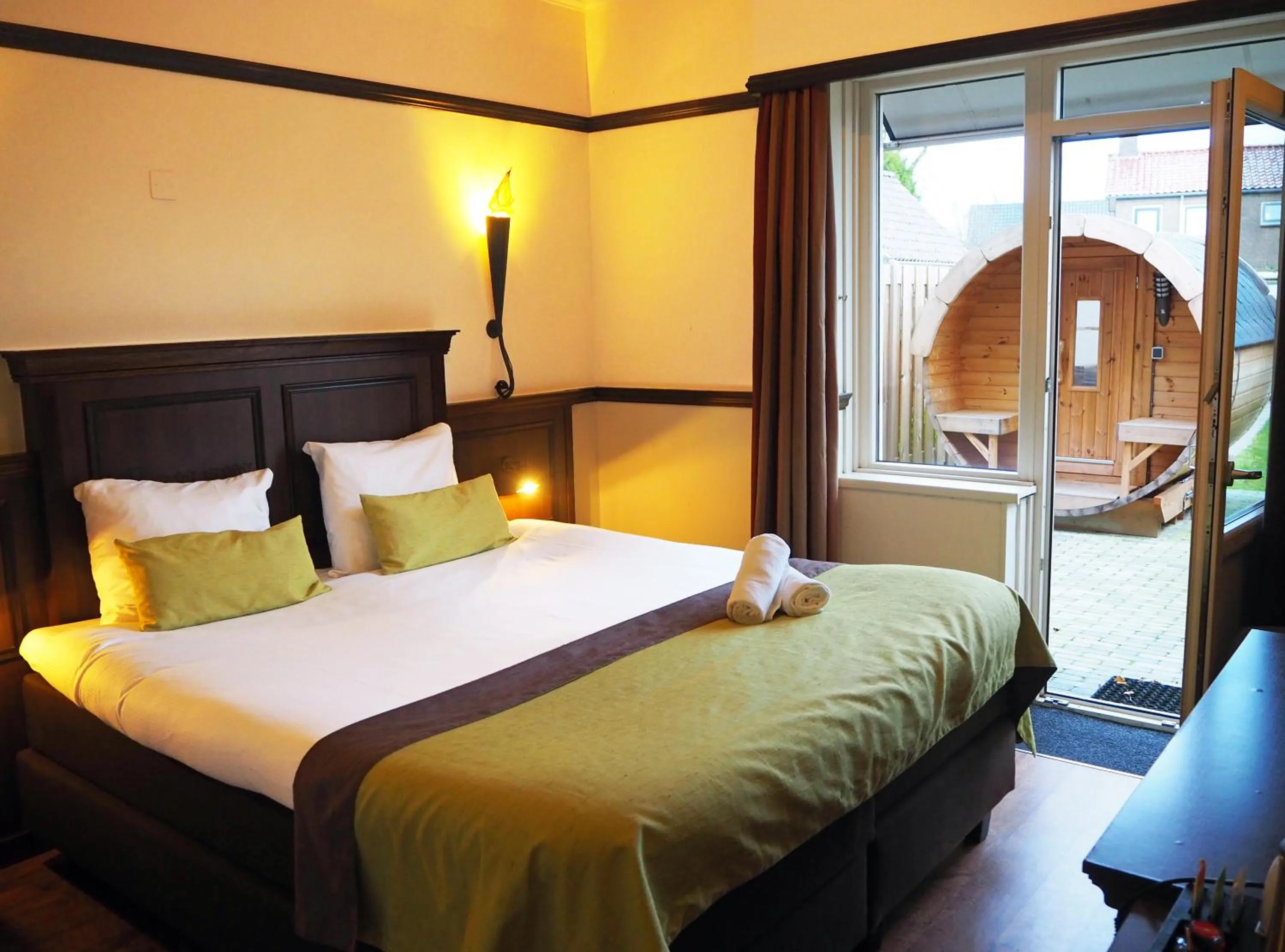 Bed in Boutique Hotel, Restaurant & Wellness Westerburcht