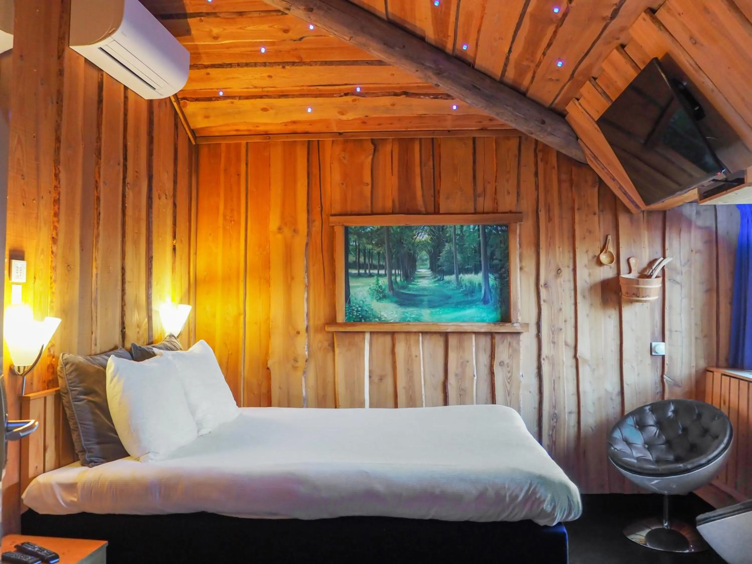 Bed in Boutique Hotel, Restaurant & Wellness Westerburcht