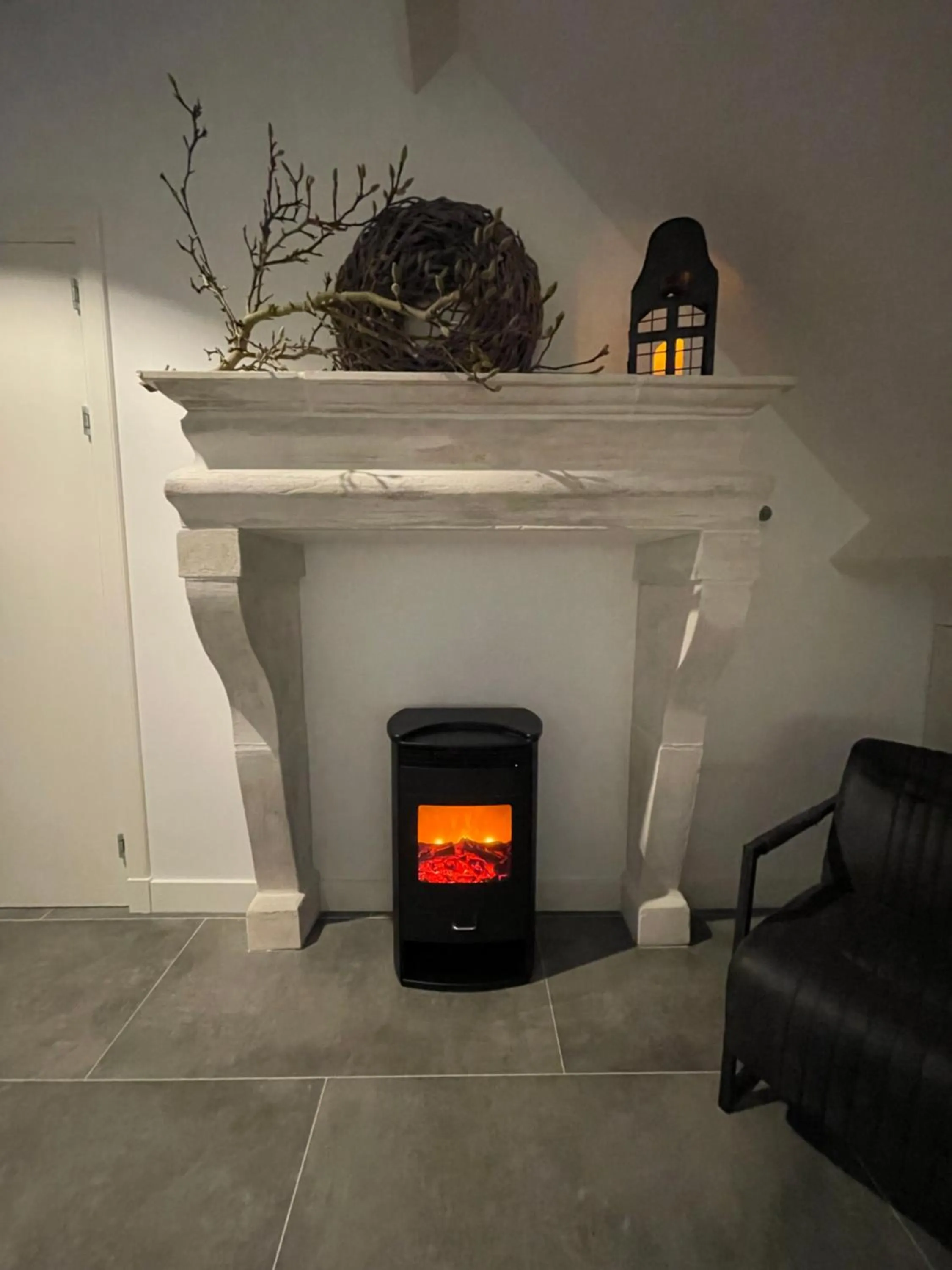 flat iron in B en B Stipdonk