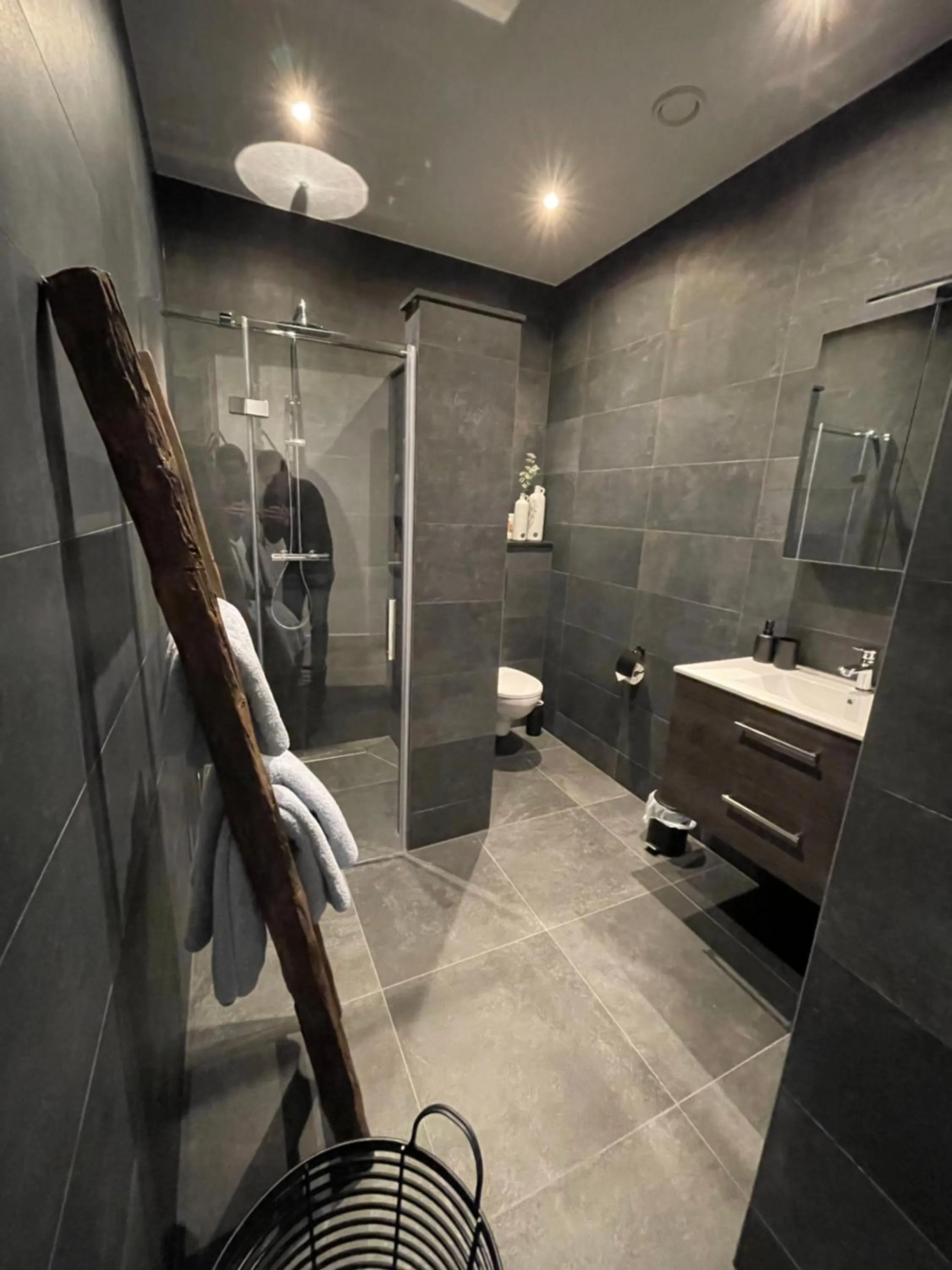 Shower, Bathroom in B en B Stipdonk