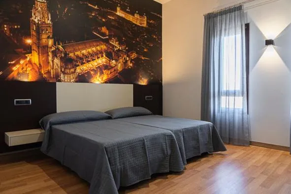 Photo of the whole room, Bed in Hotel-Asador Montes Oretanos