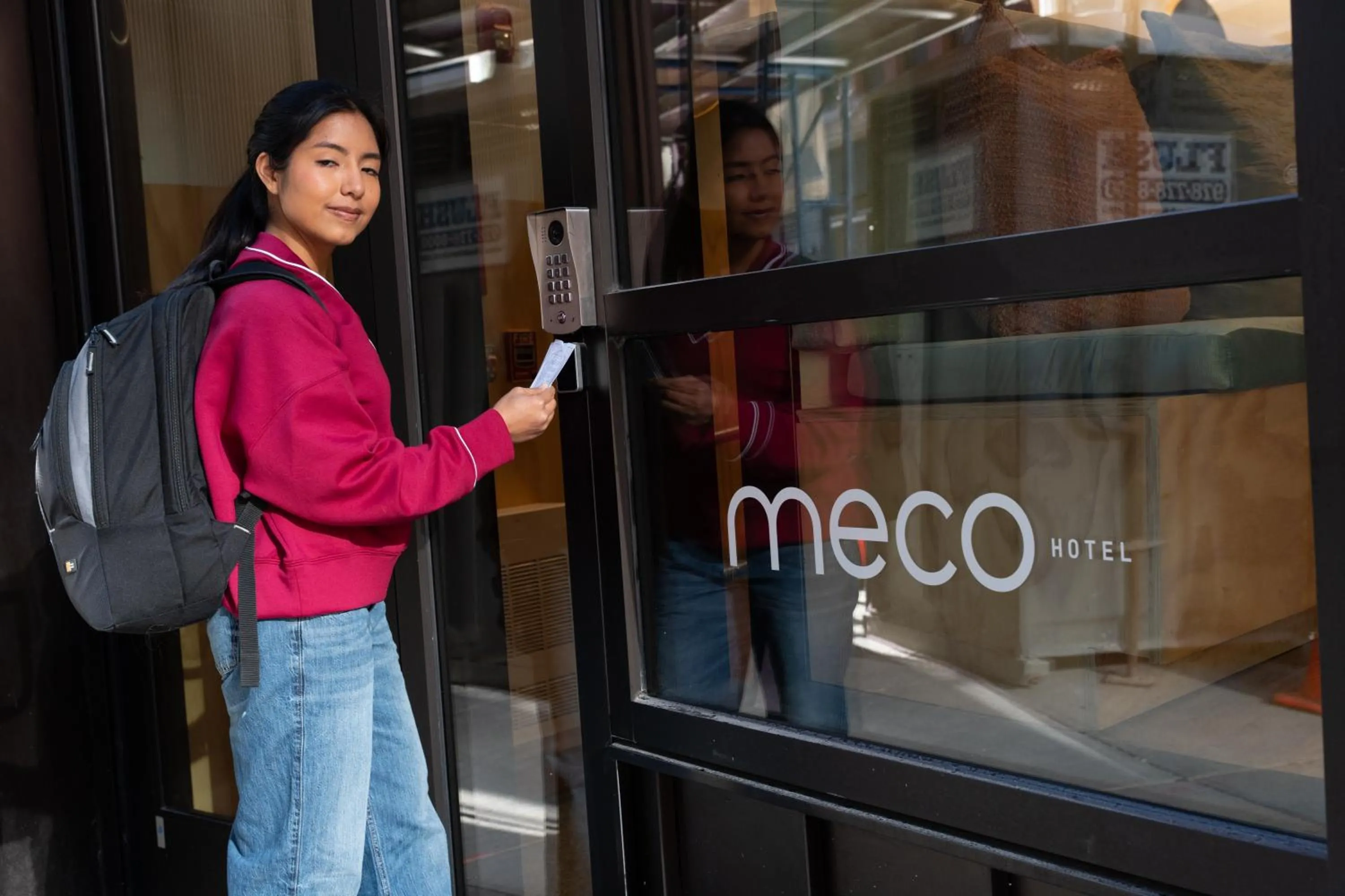 Property building in Meco Hotel