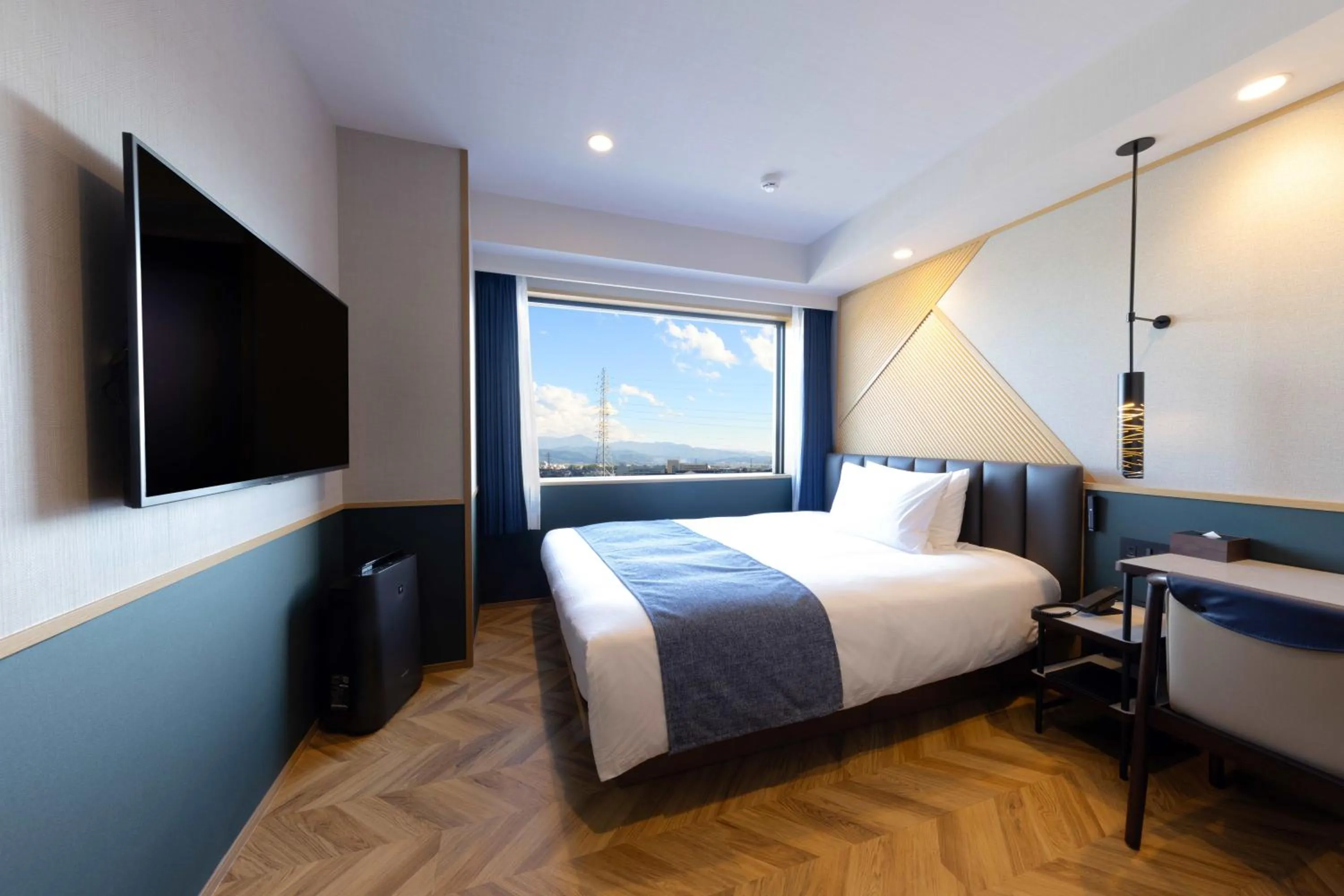 Bed in AQA Hotel Premium