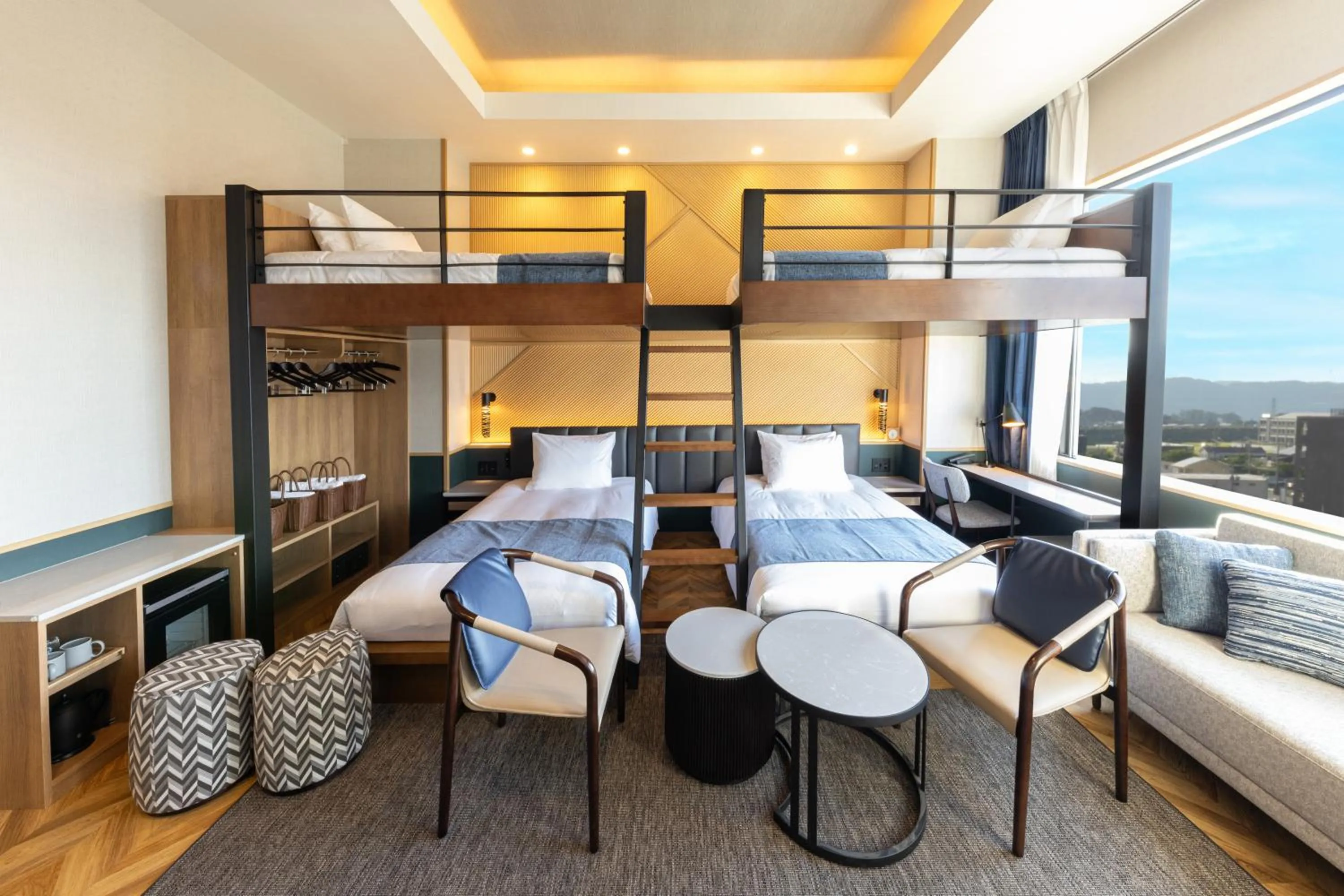 Bed in AQA Hotel Premium