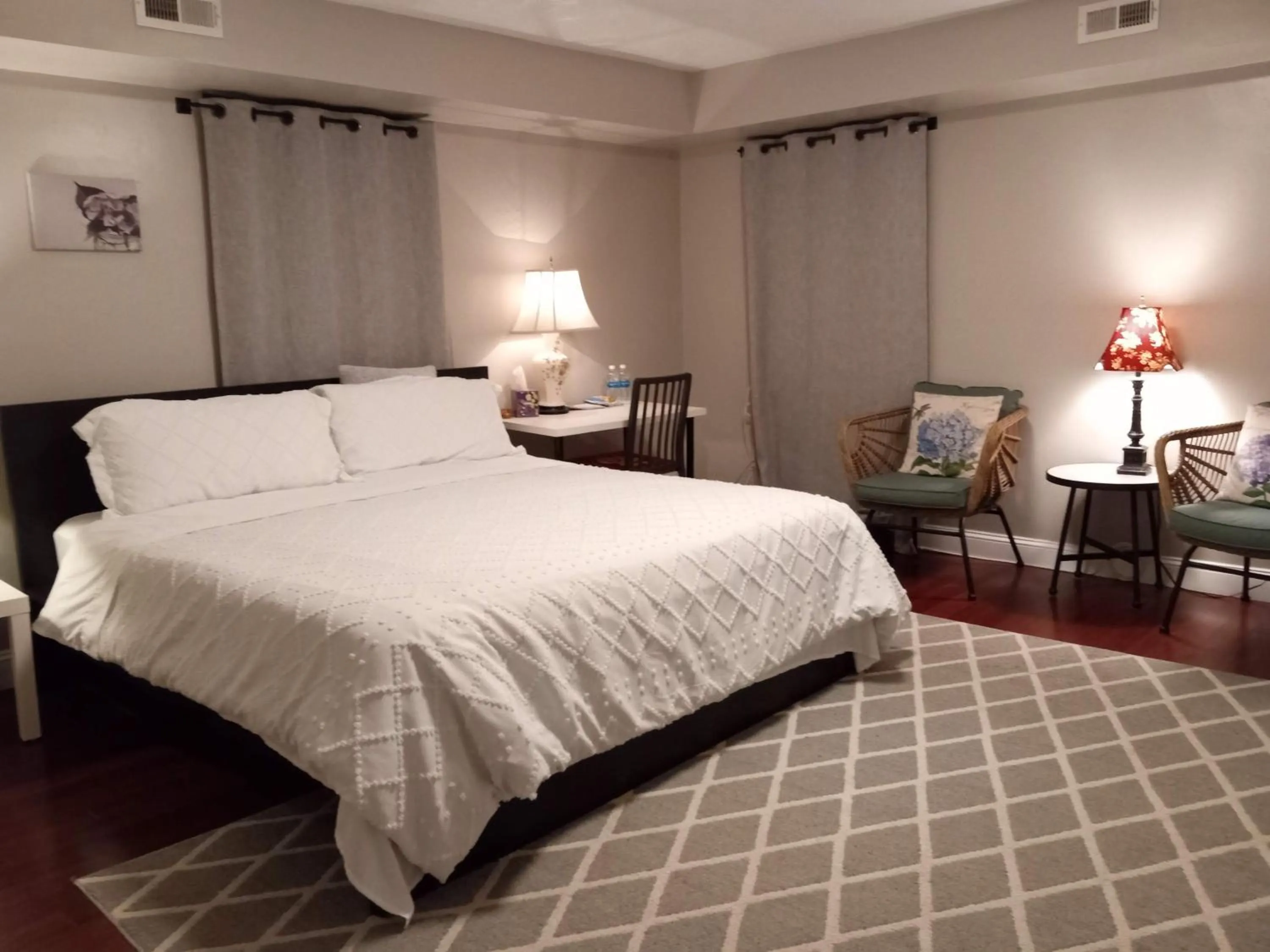 View (from property/room), Bed in Fairmount House Free Street Parking Quiet Spacious