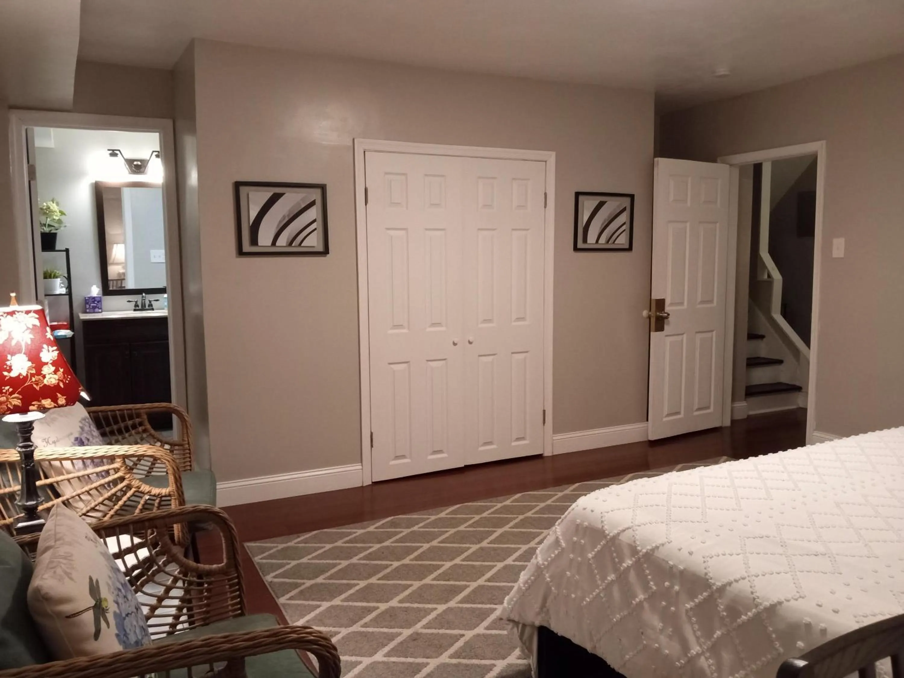 View (from property/room), Bed in Fairmount House Free Street Parking Quiet Spacious