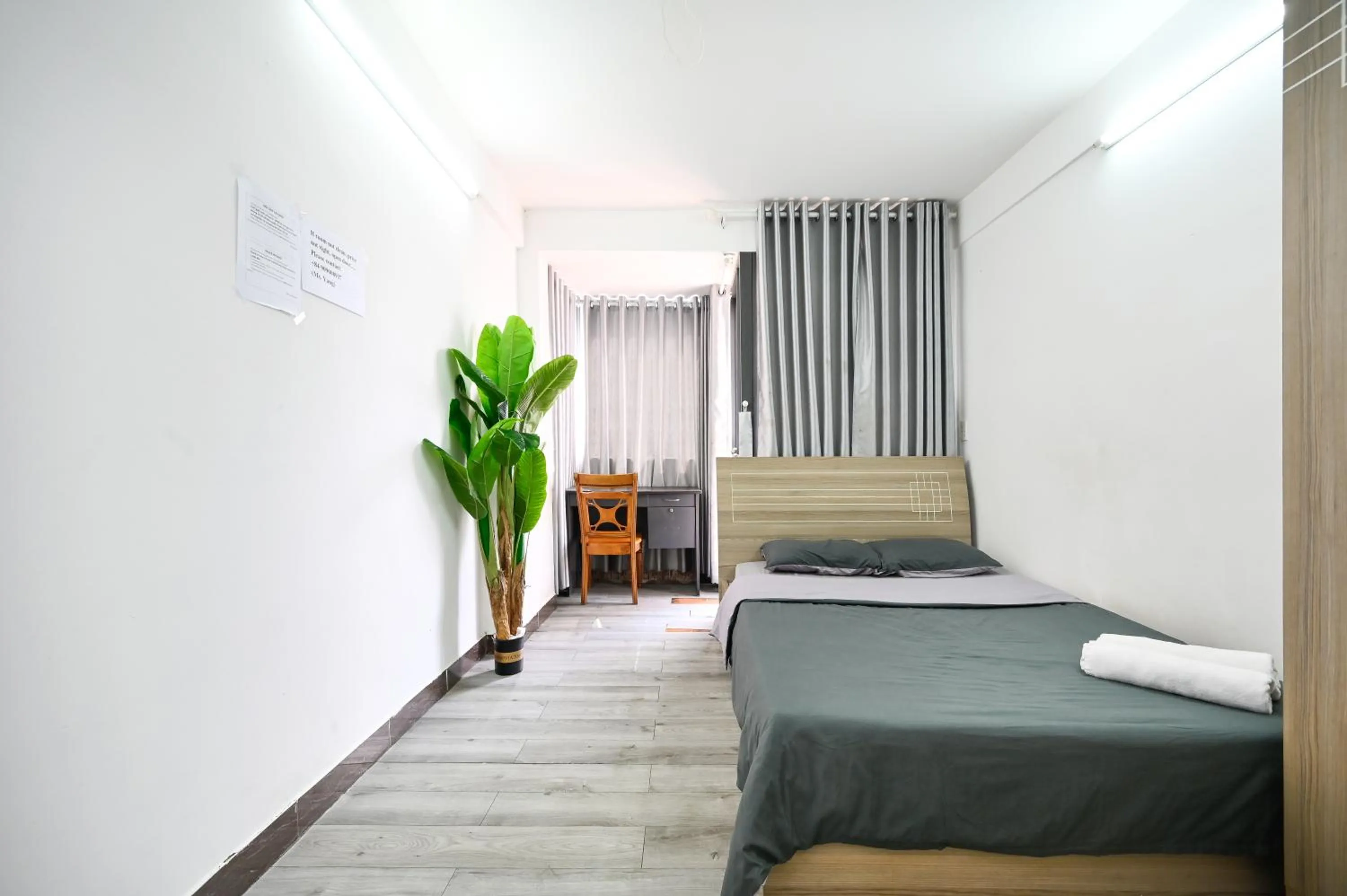 Bed in Ohio Hotel & Apartment