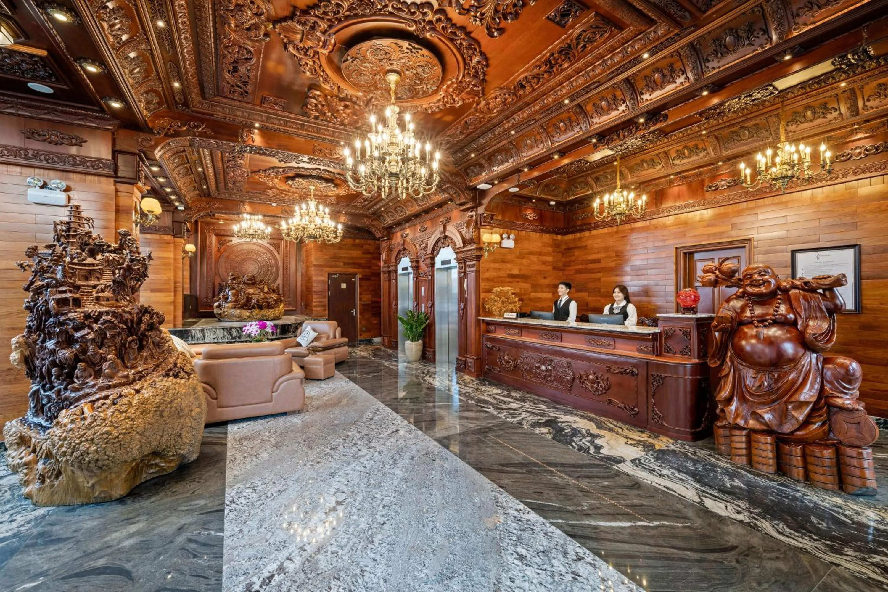 Lobby or reception in Monalisa Luxury Hotel