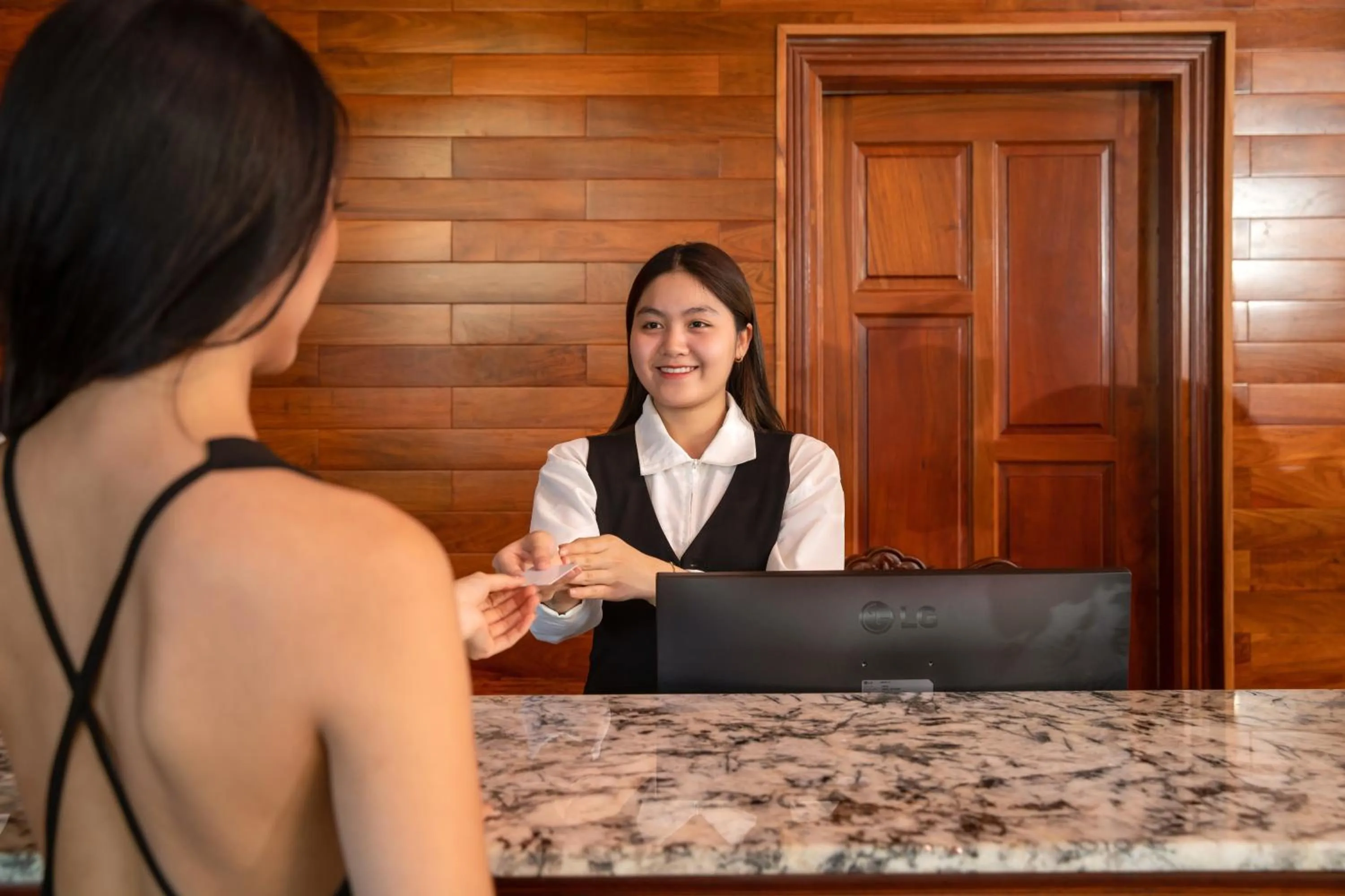 Staff in Monalisa Luxury Hotel