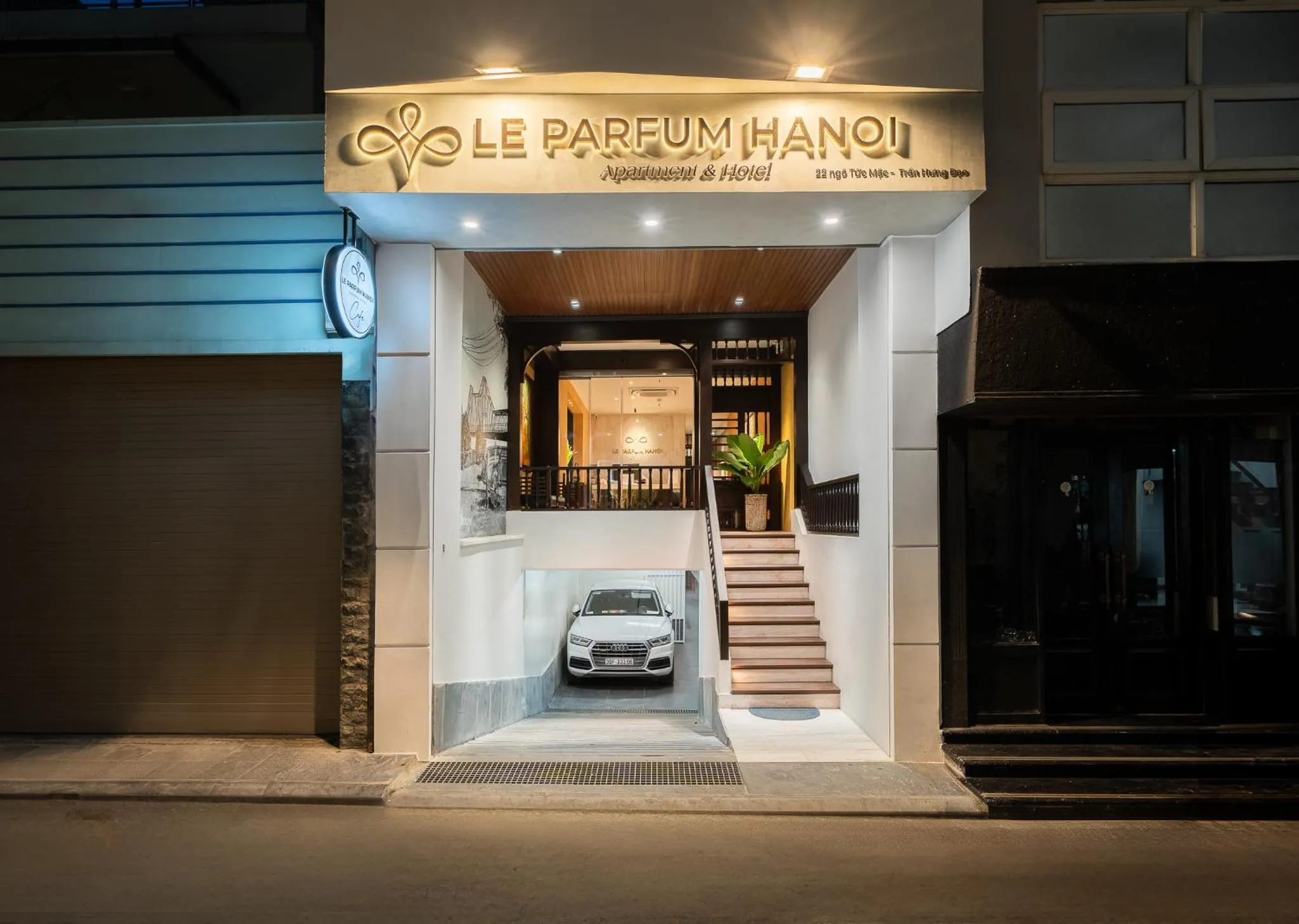 Property building in Le Parfum Apartment and Hotel