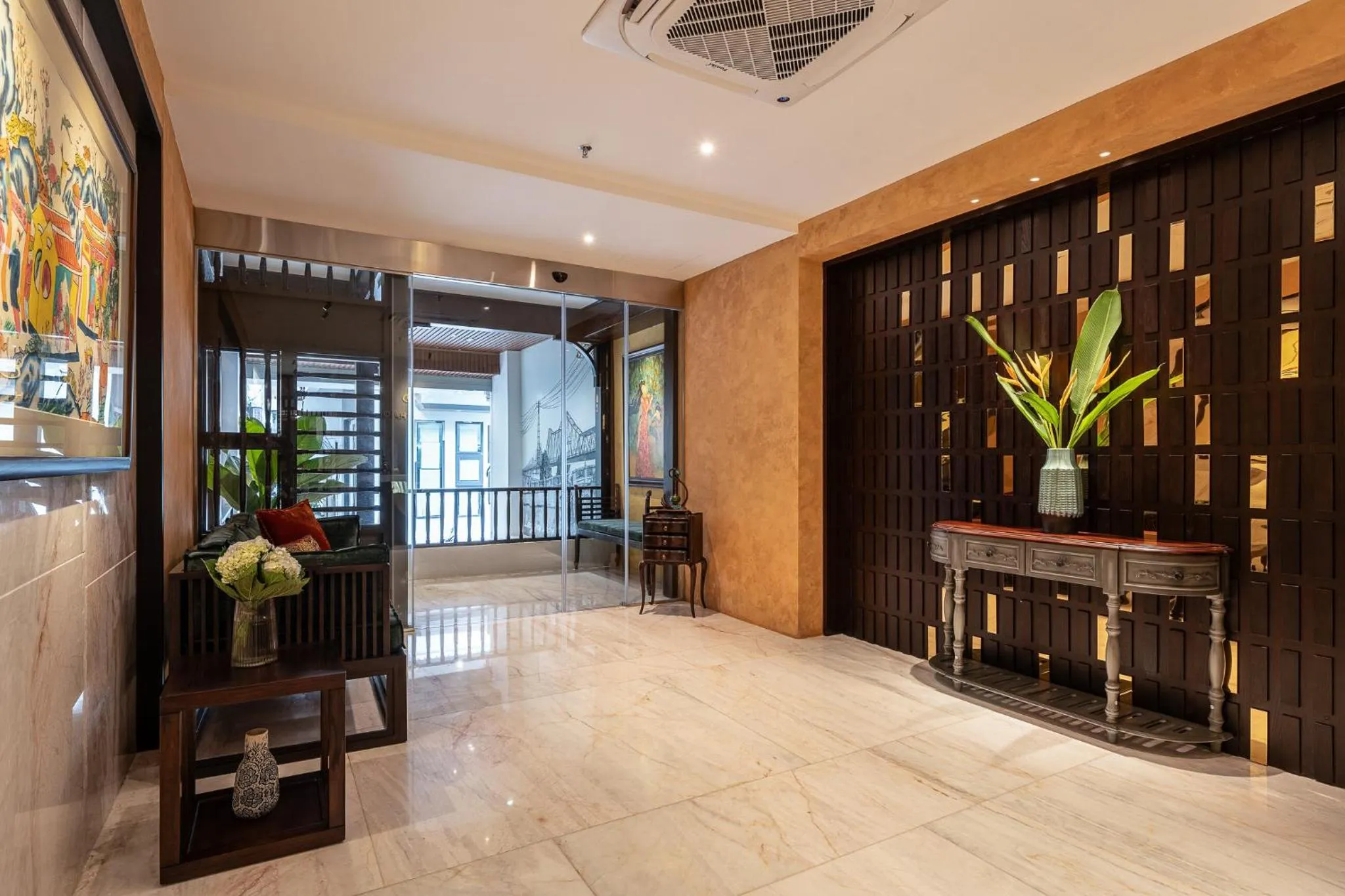 Lobby or reception in Le Parfum Apartment and Hotel