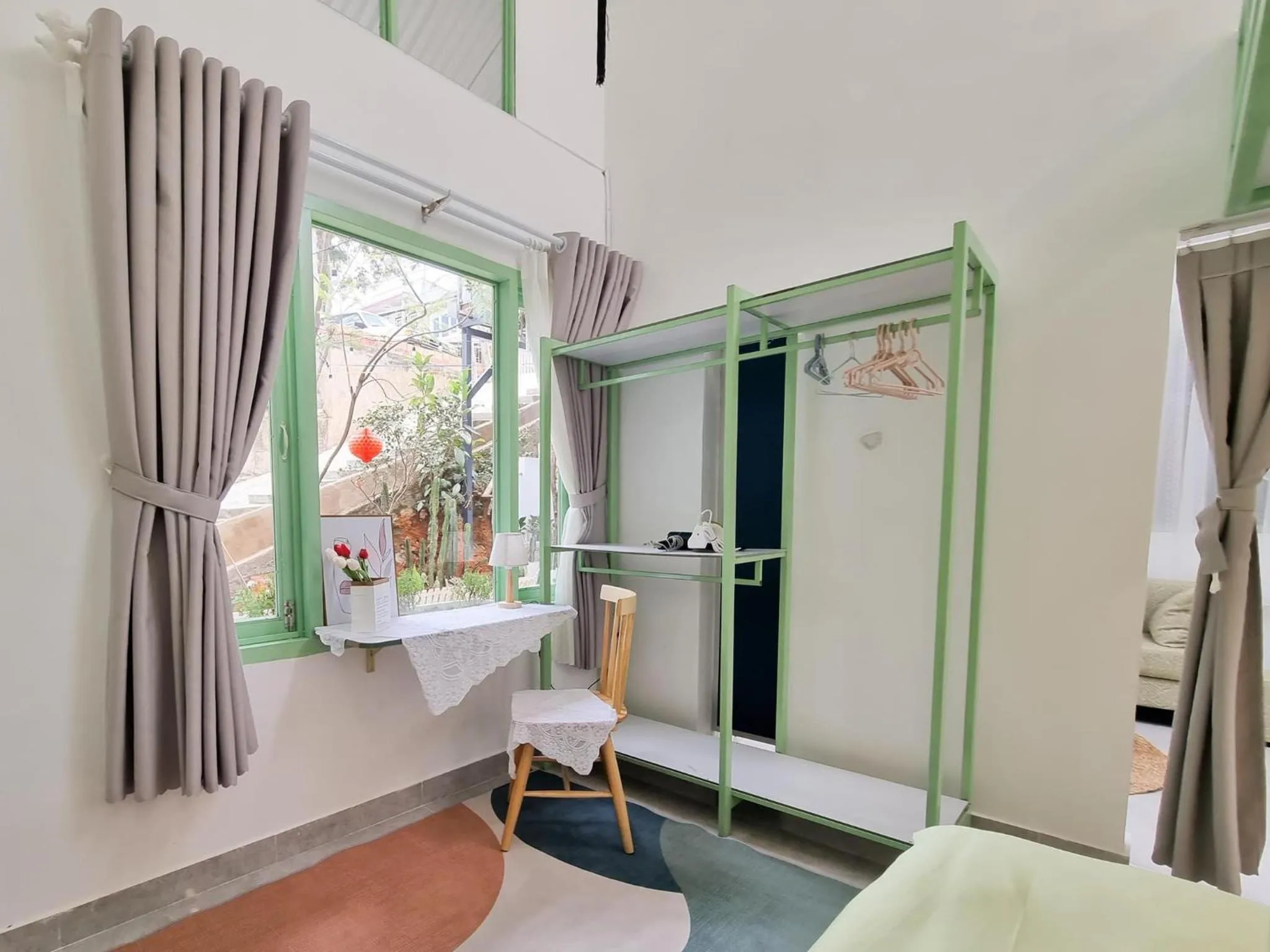 Kitchen or kitchenette, Bed in Anh Quân House