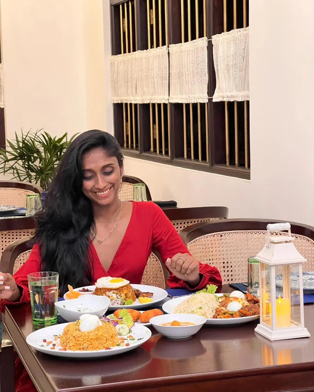 Dining area in The Grand Walawwa