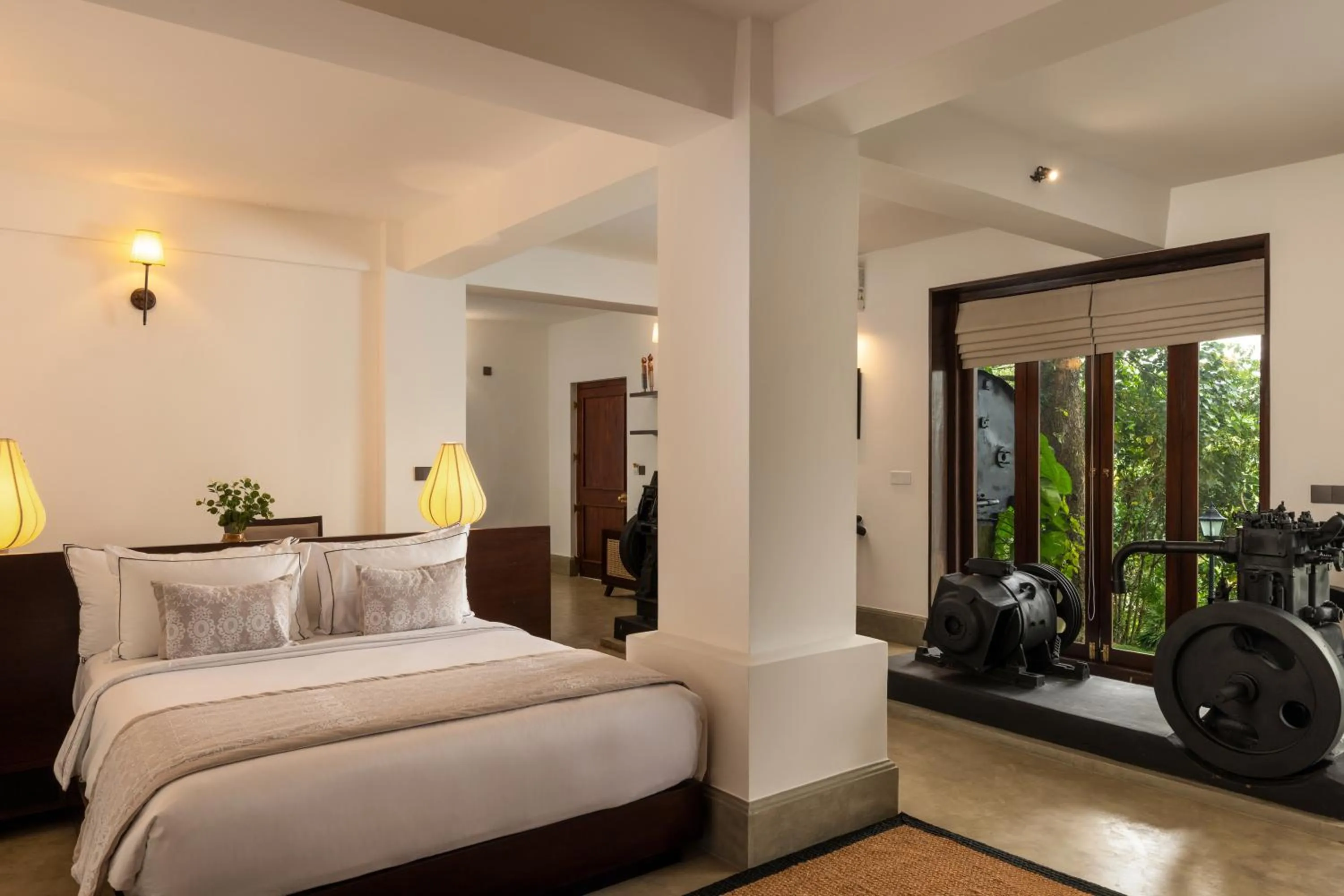 Bed in The Grand Walawwa