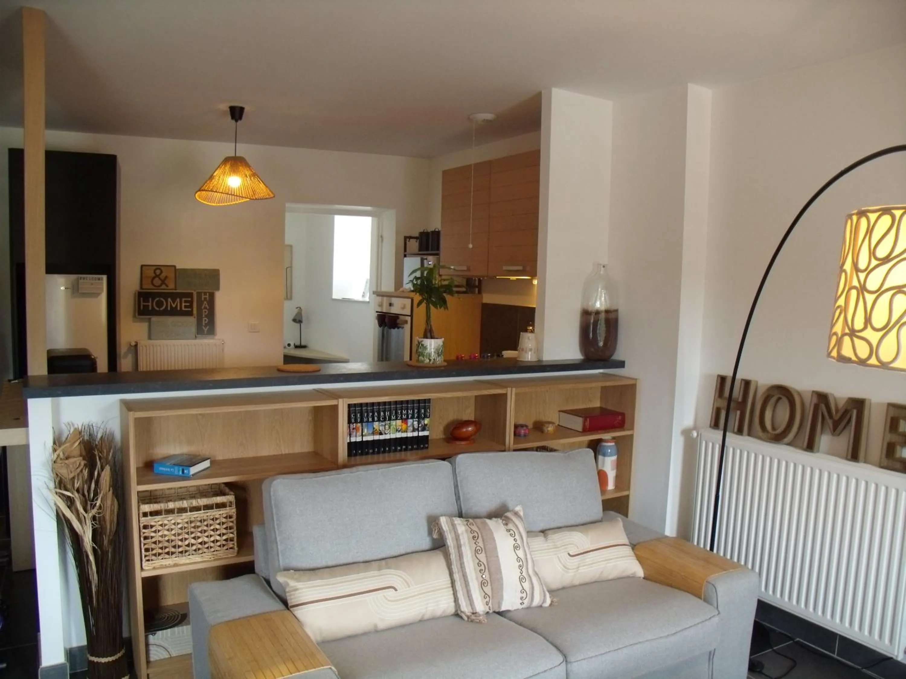 Living room in Grand T2 Neuf de Standing Centre Ville Jonzac