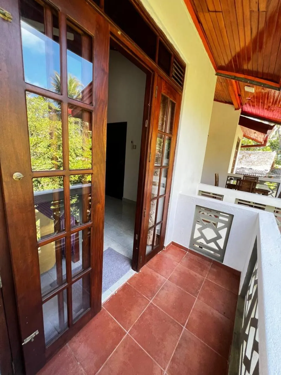 Balcony/Terrace in Urban Galle Villa