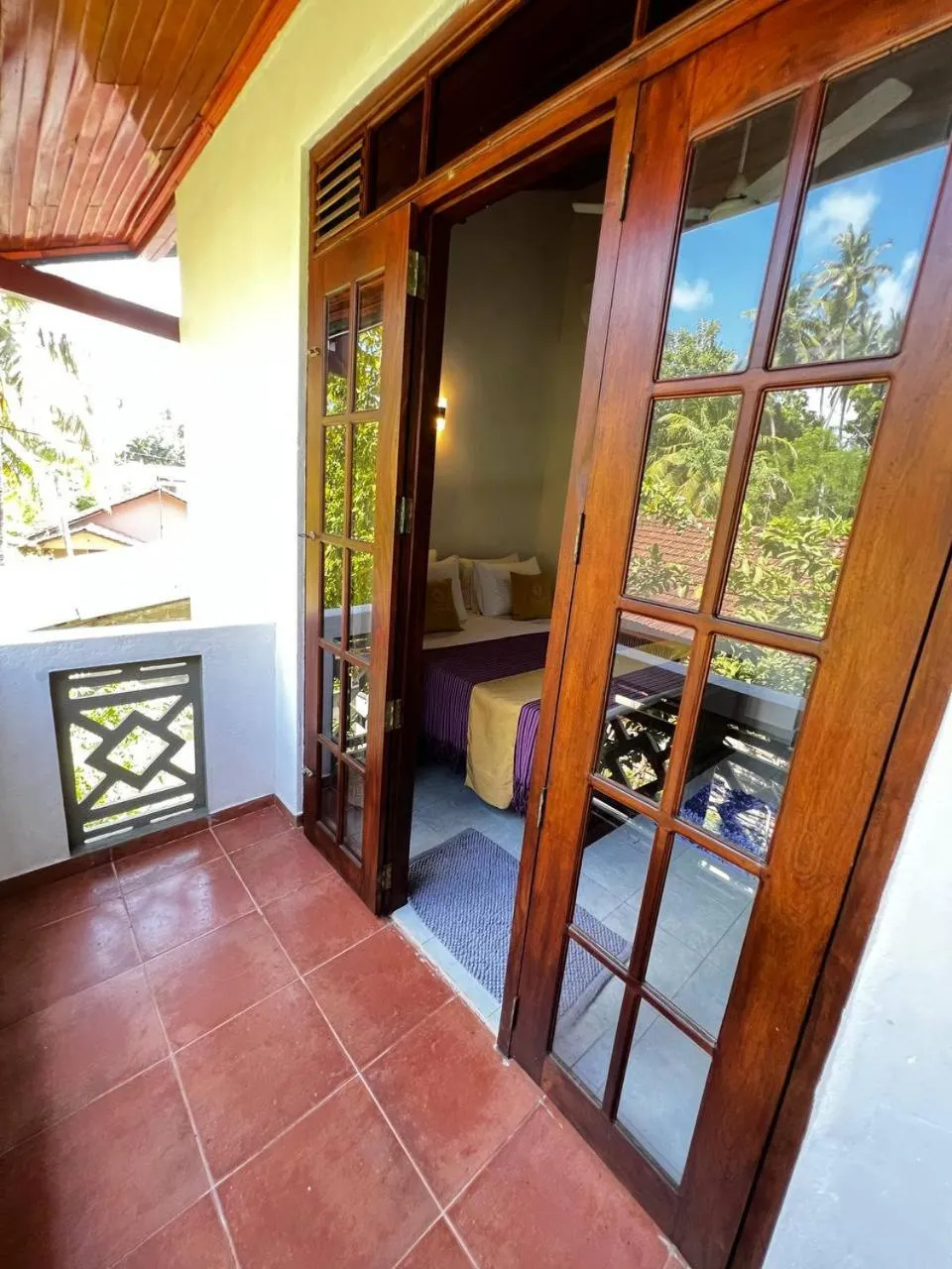 Balcony/Terrace in Urban Galle Villa