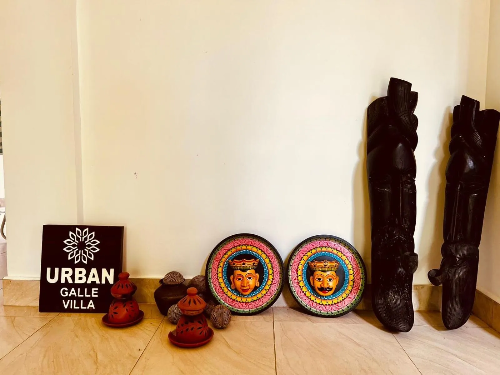 Decorative detail in Urban Galle Villa