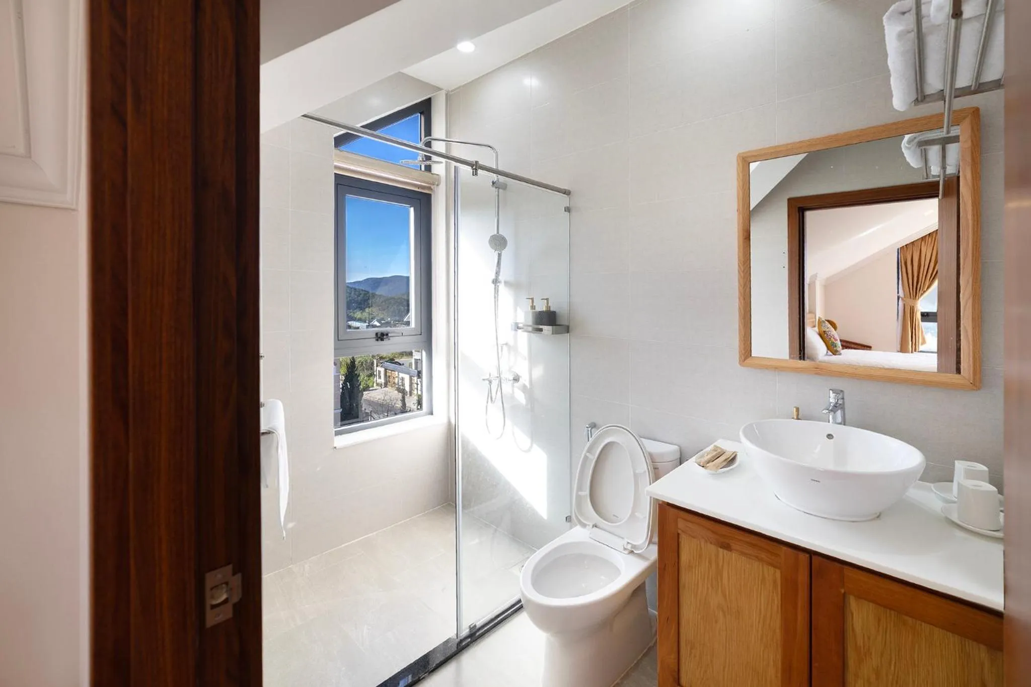 Shower in Cerasoi Boutique Villa Dalat