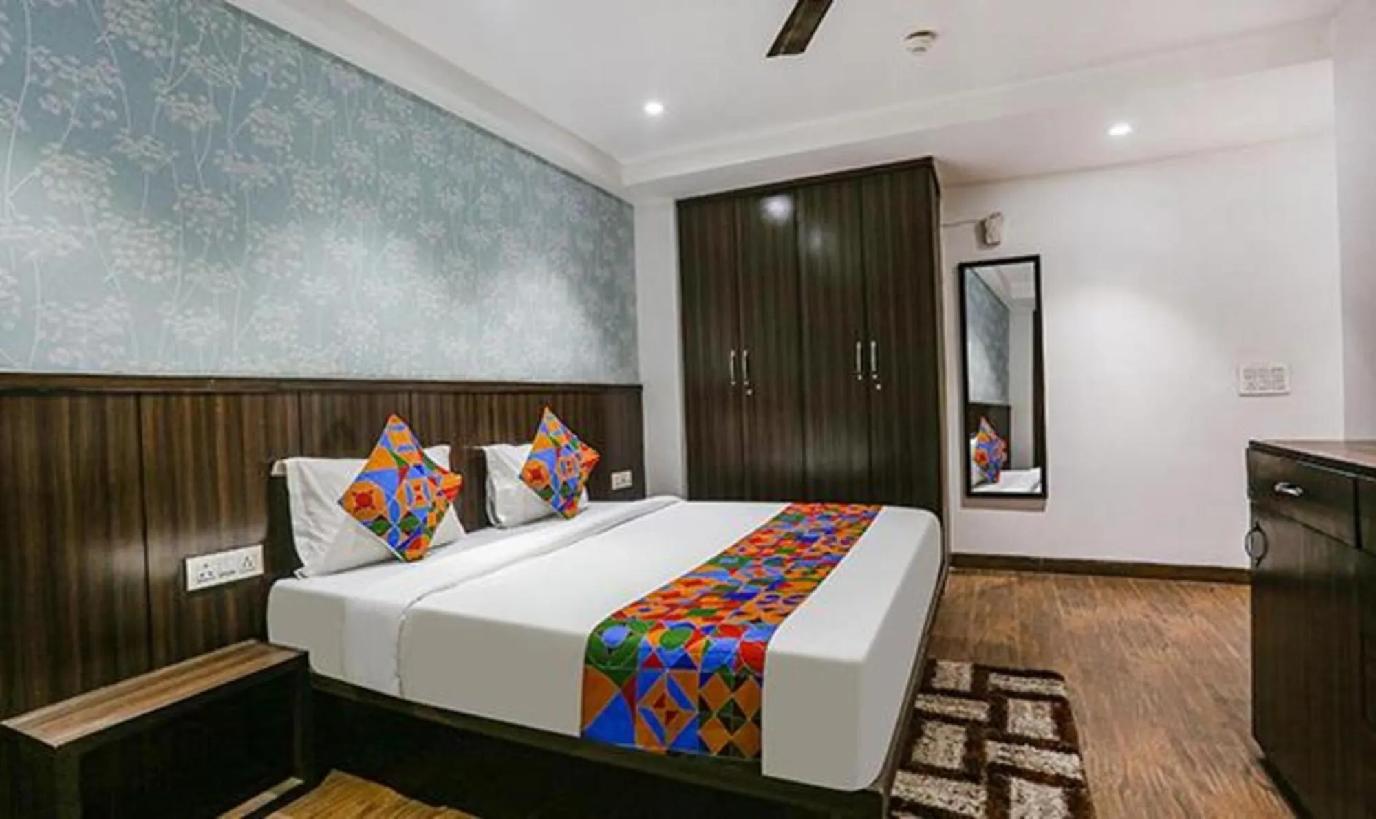 Bed in FabExpress RG Stay