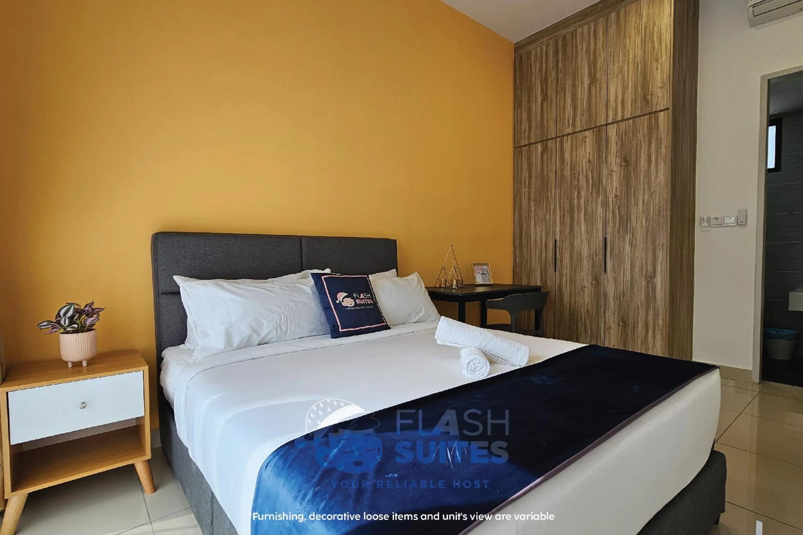 Bedroom, Bed in Trion Premium Suites @ KL