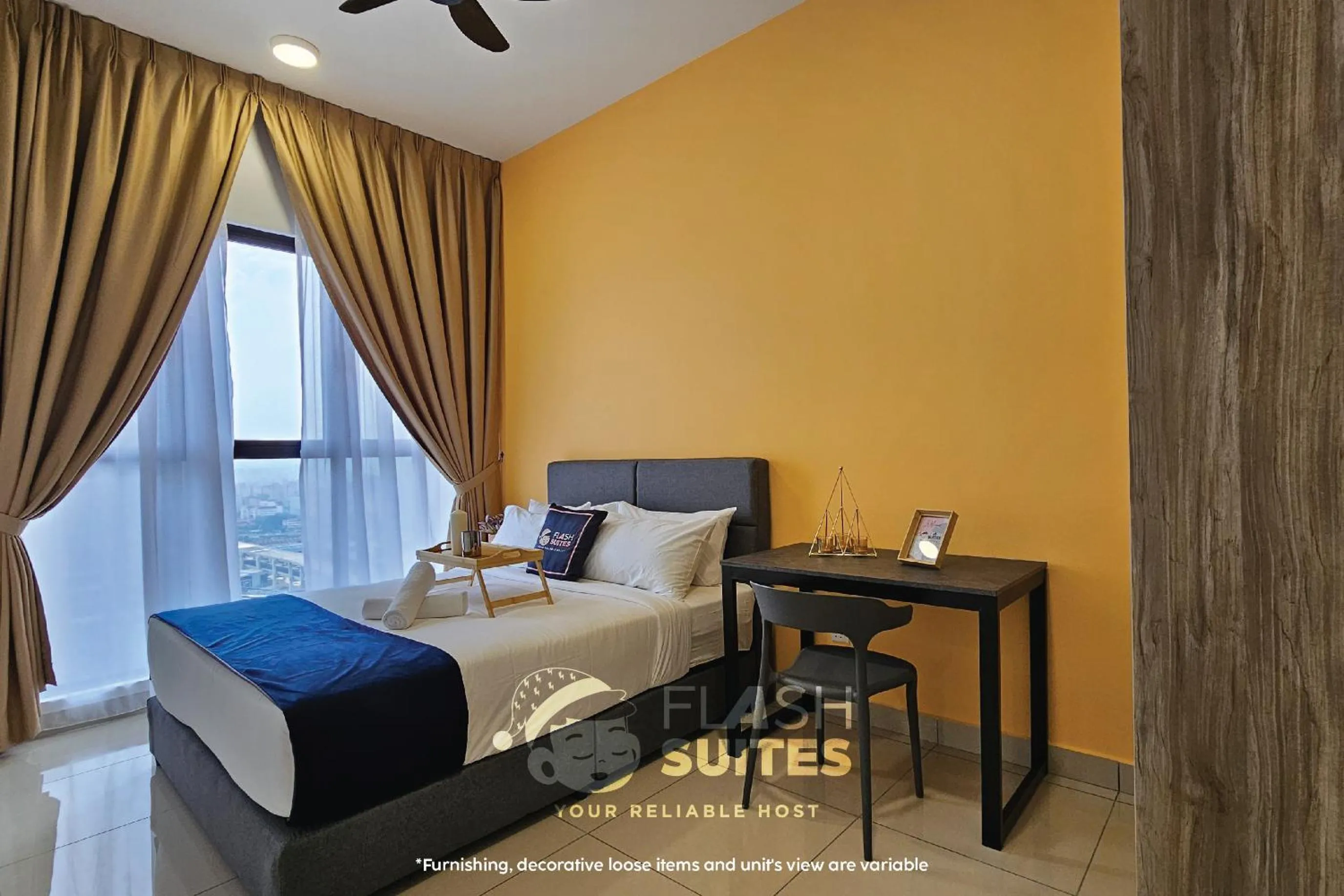 Bedroom, Bed in Trion Premium Suites @ KL